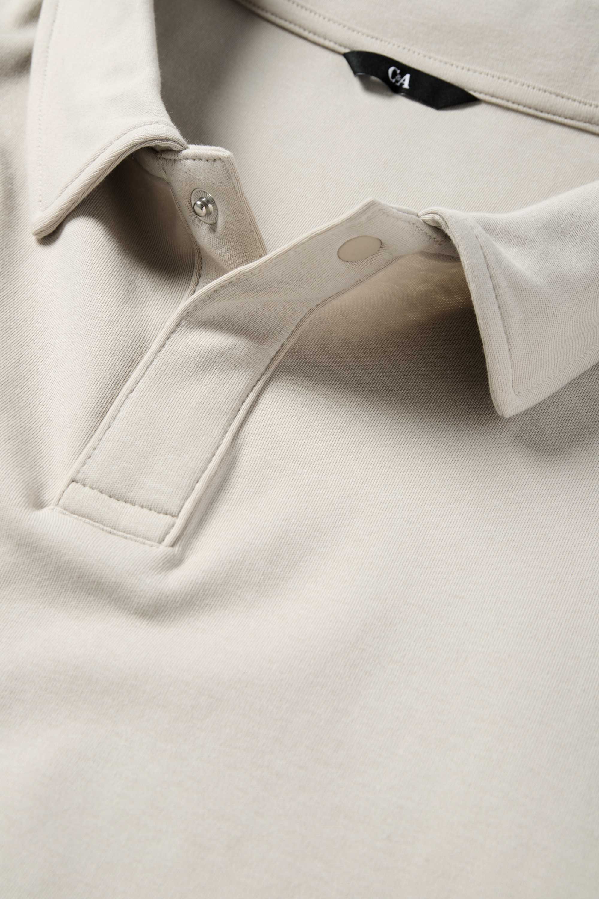 Polo shirt - regular fit beige