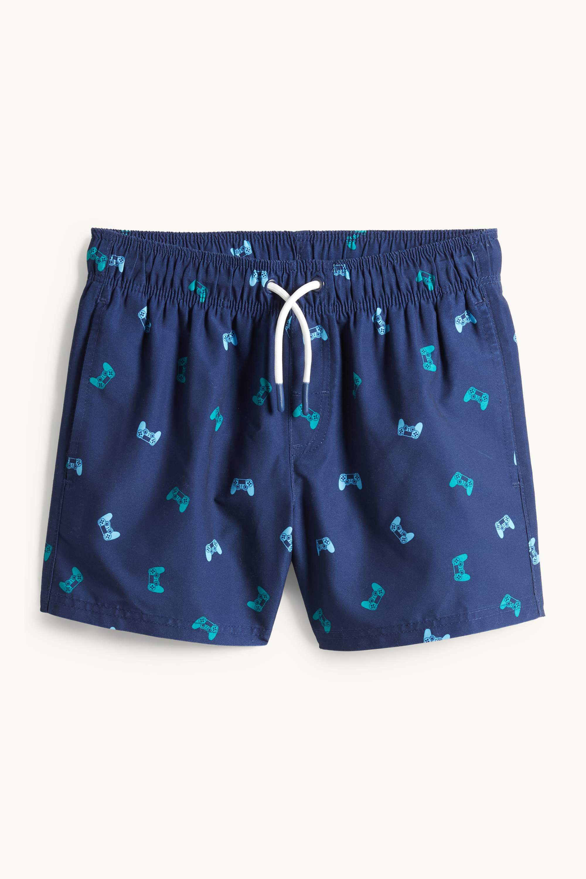 Gaming controller - swim shorts dark blue