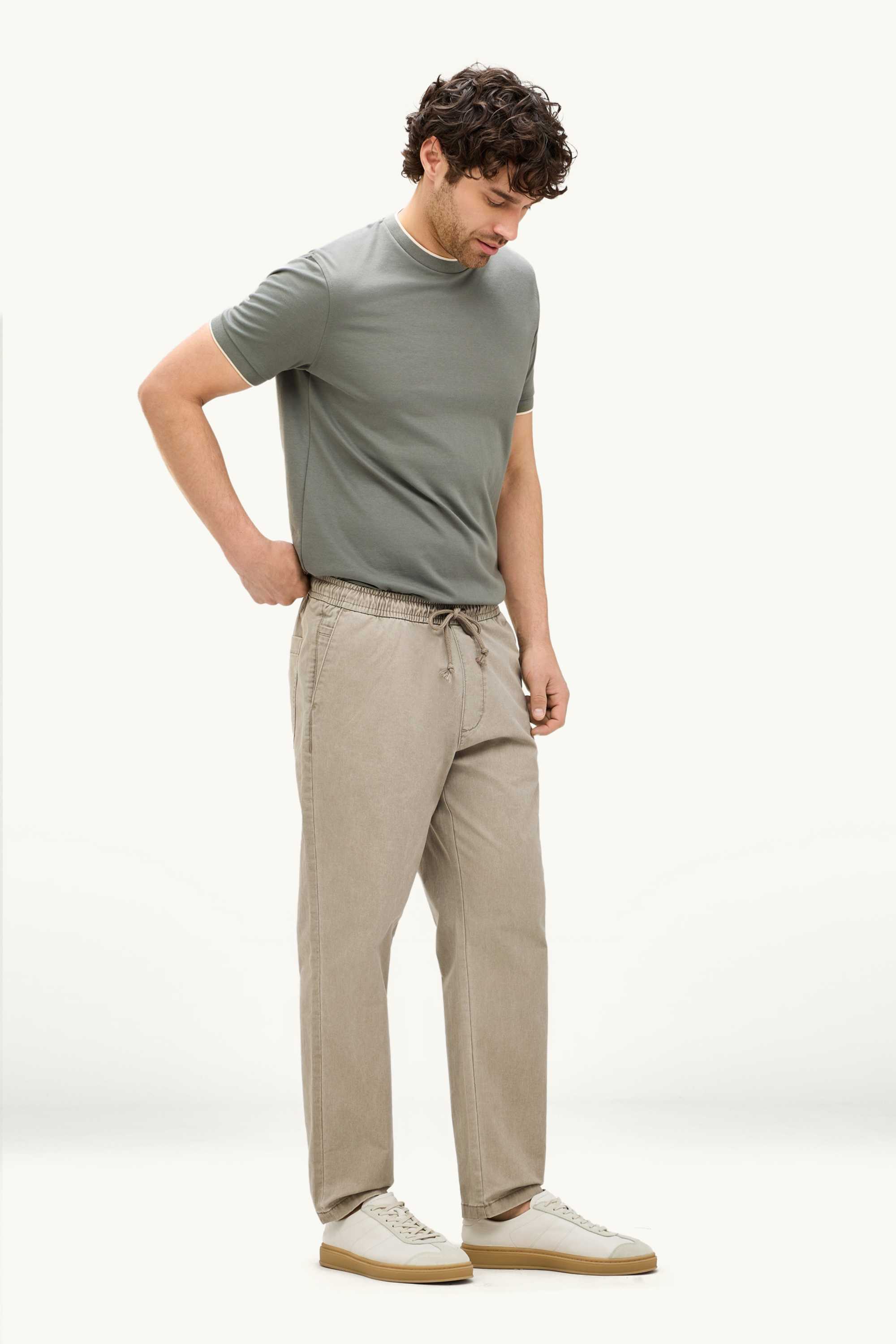 Chinos - slim fit beige