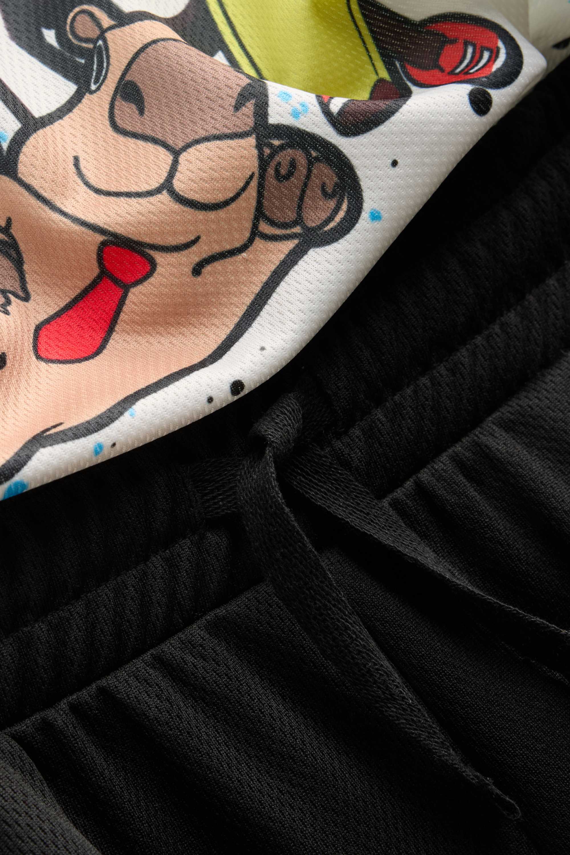 Stumble Guys - short pyjamas - 2 piece black / white
