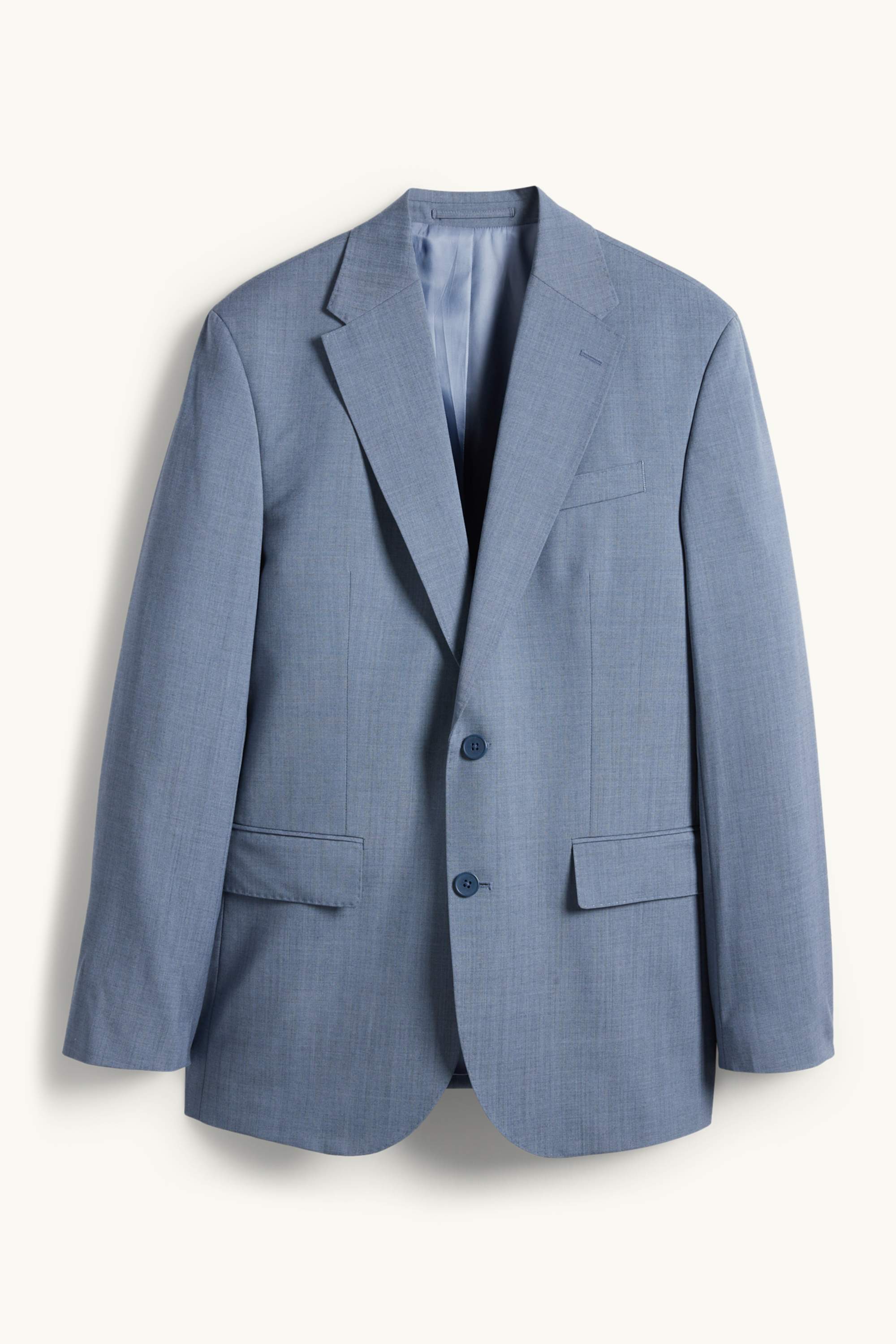 Mix & match tailored wool jacket - regular fit blue