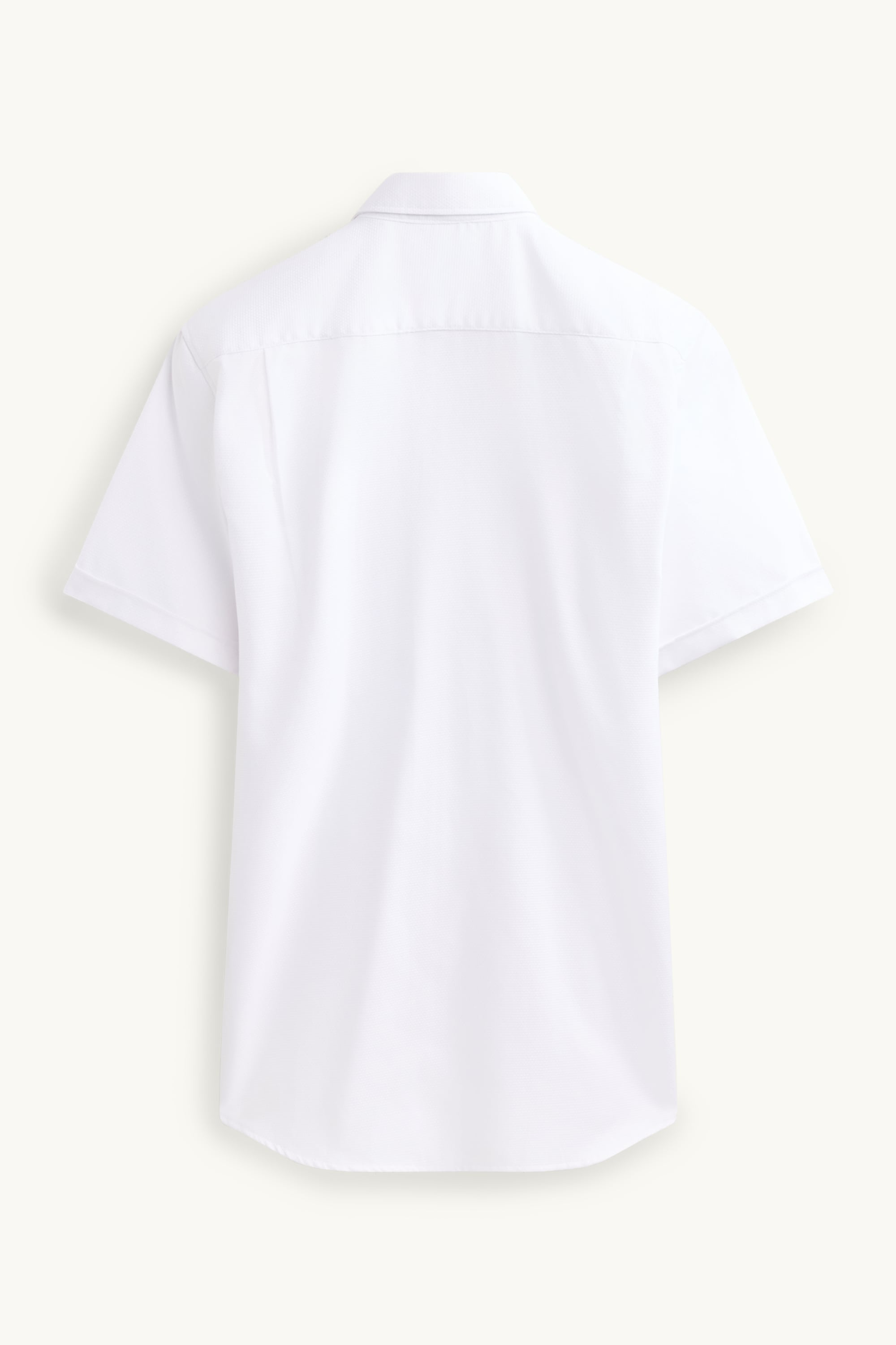Business shirt - regular fit - kent collar - textured white