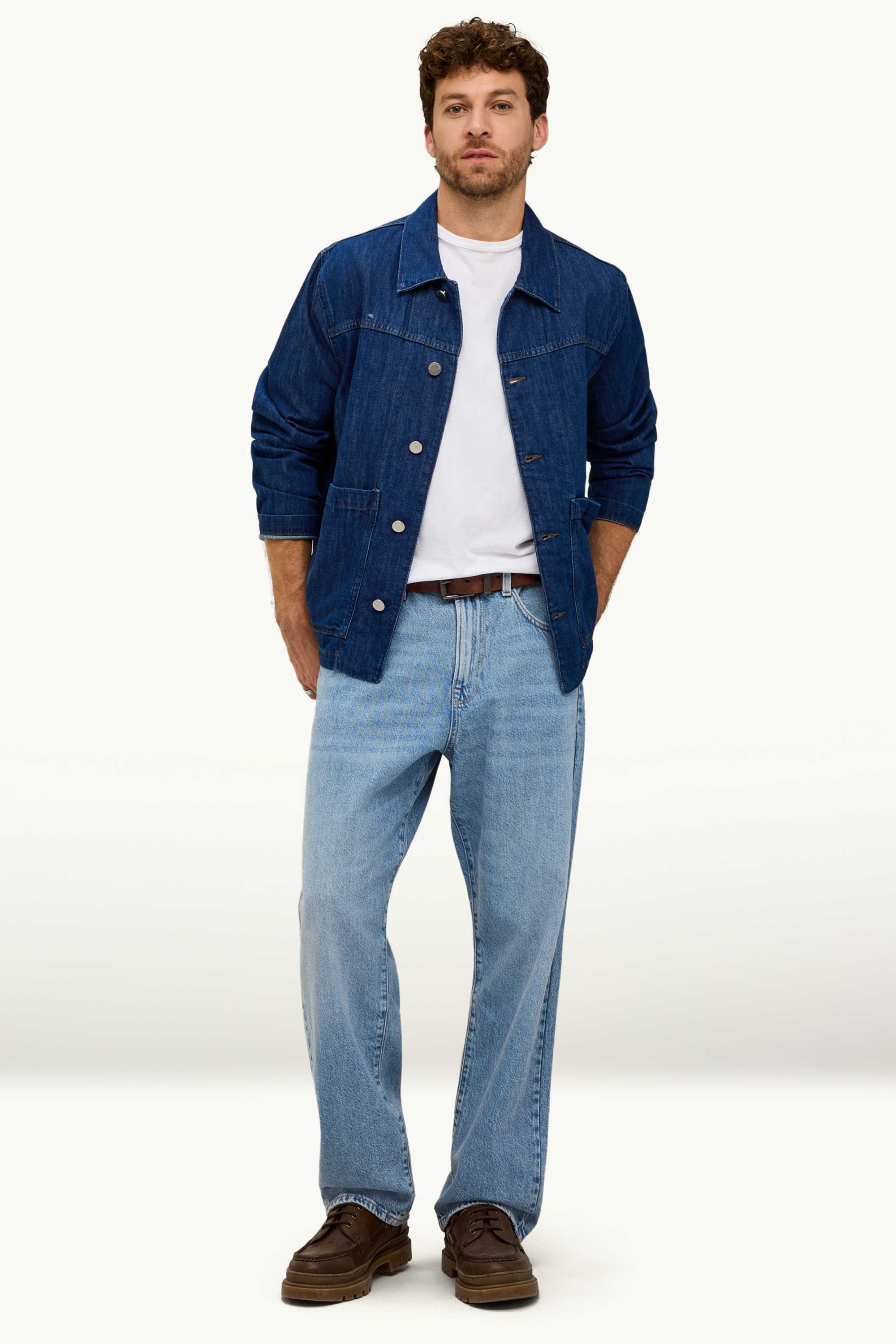 Relaxed jeans blue denim