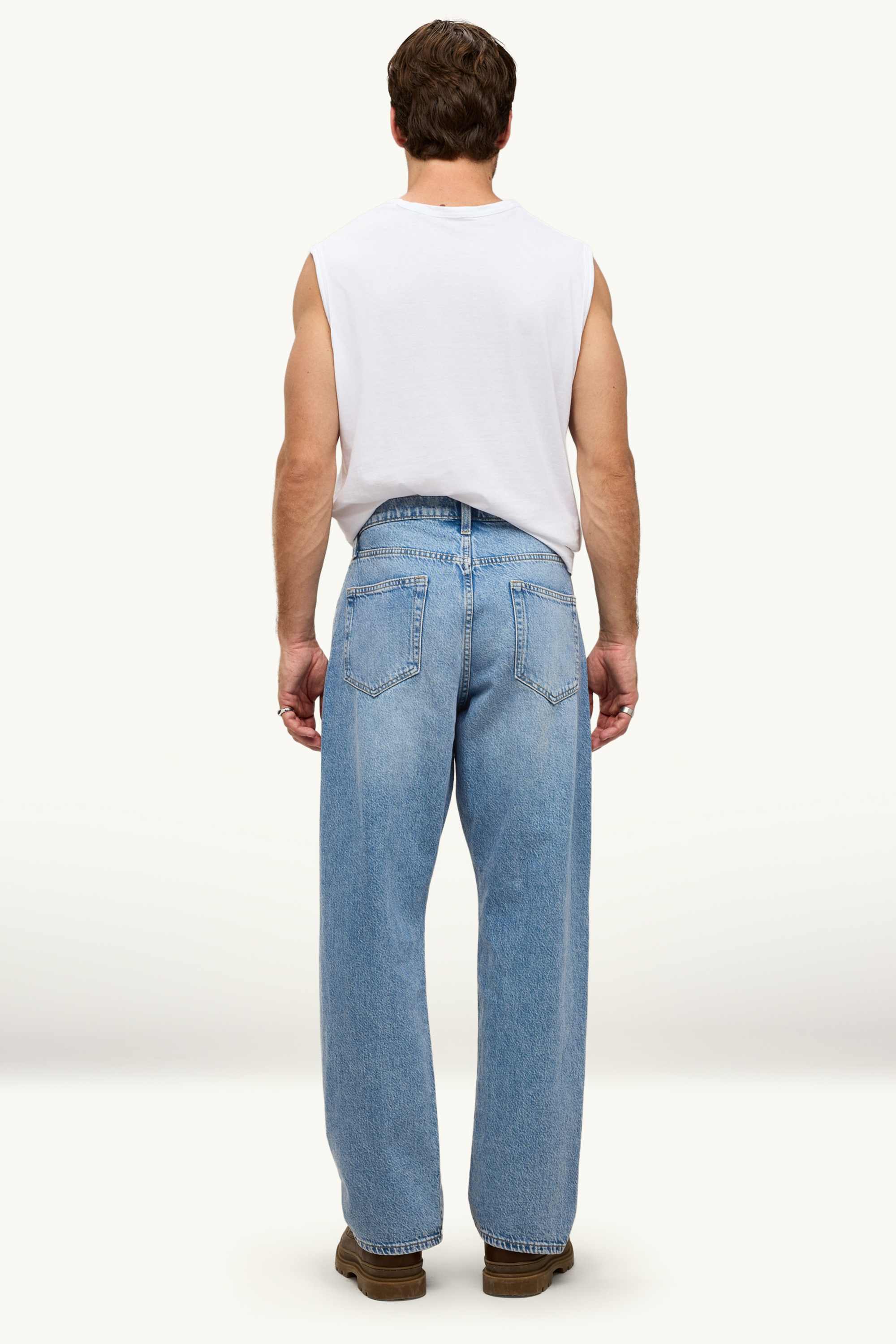 Relaxed jeans blue denim