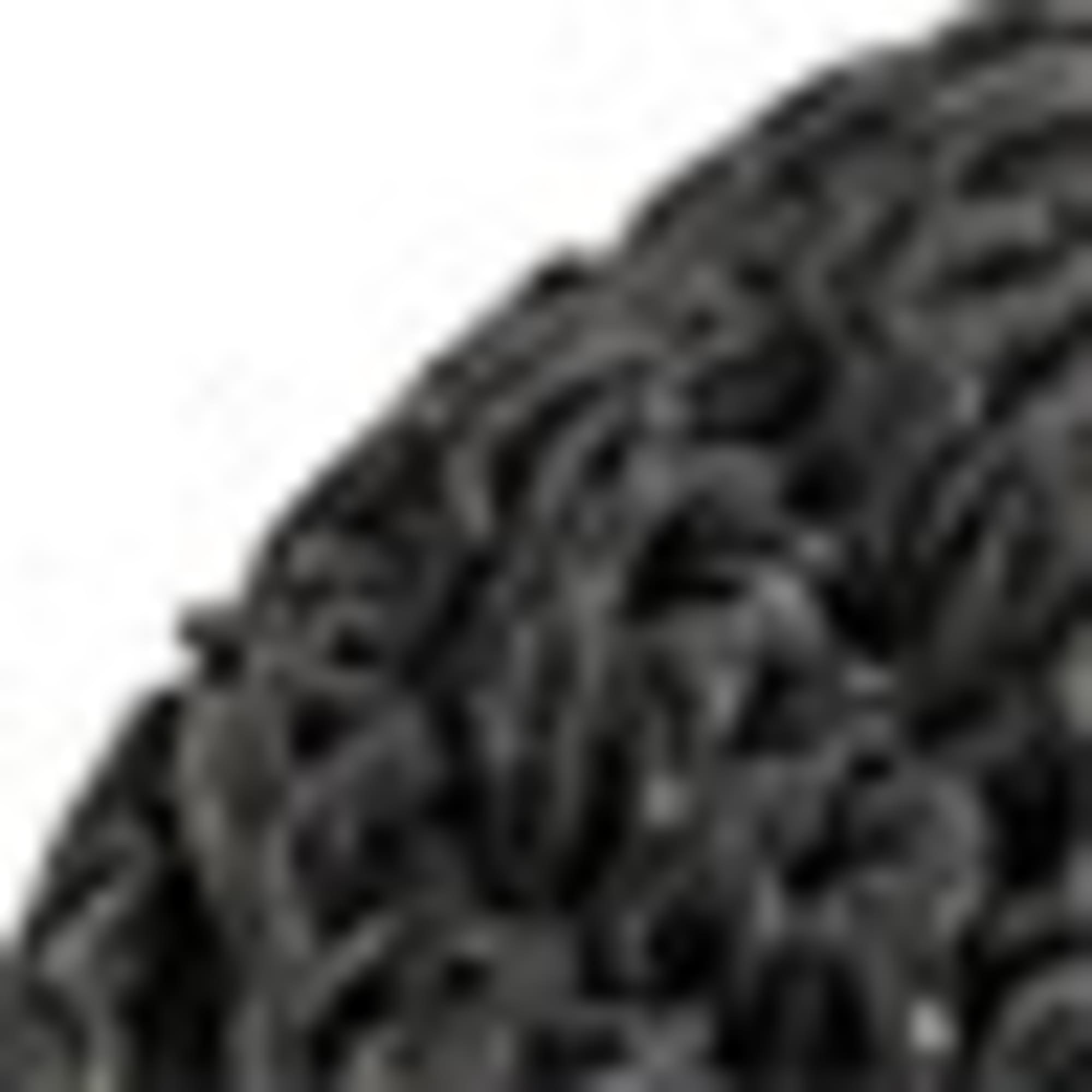 Straw hat black