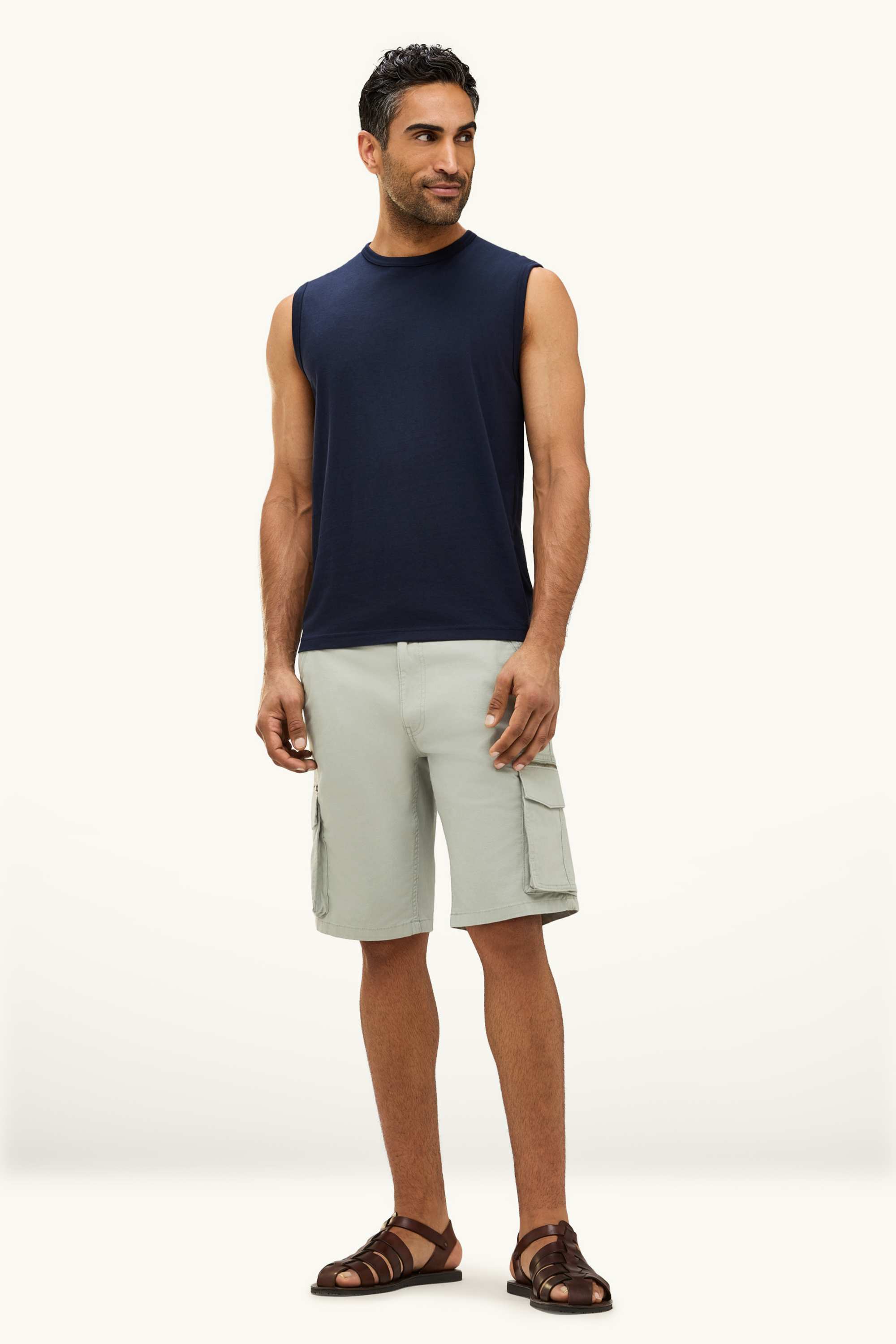 Cargo shorts light green