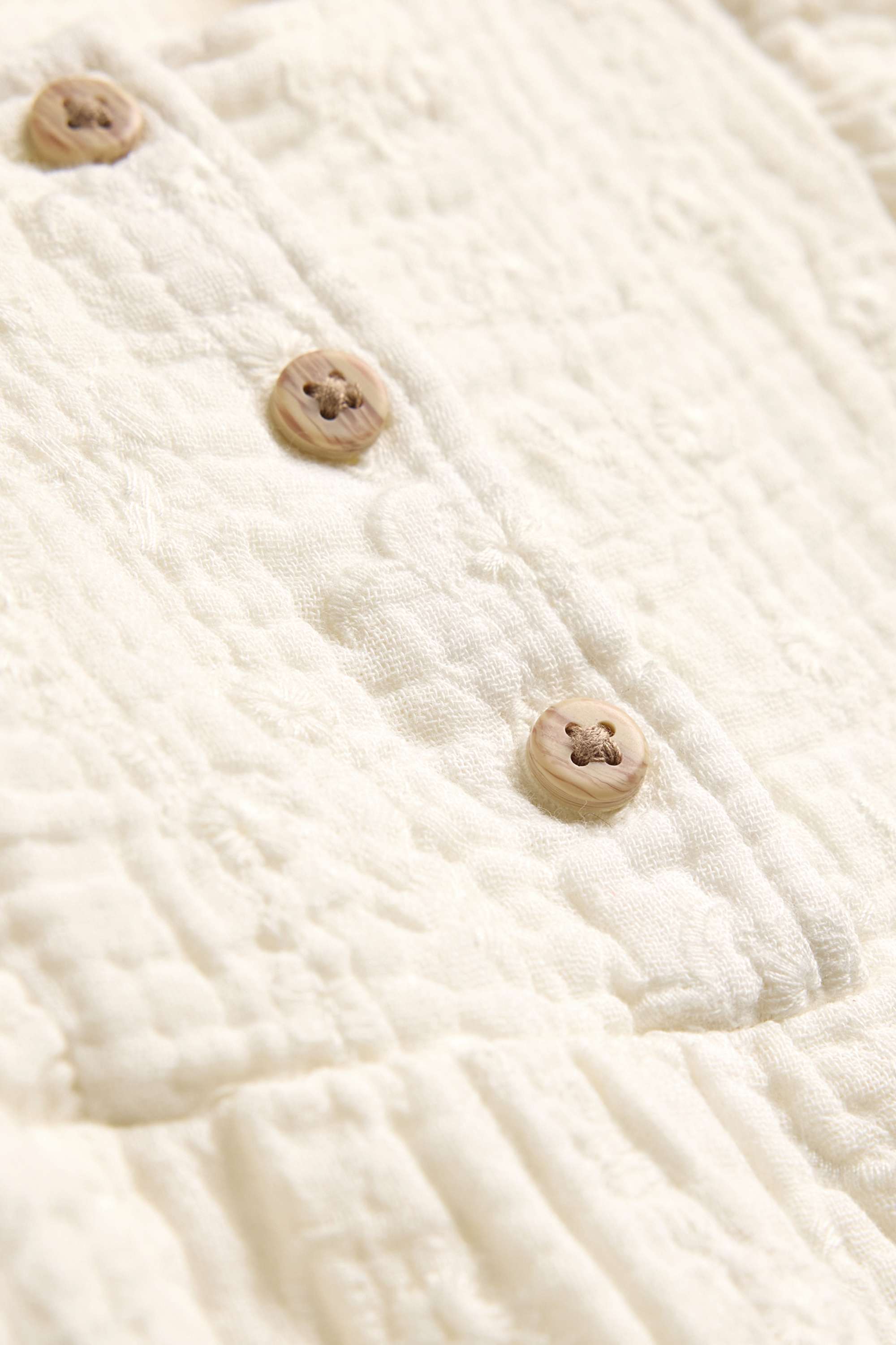Newborn outfit - textured cremewhite