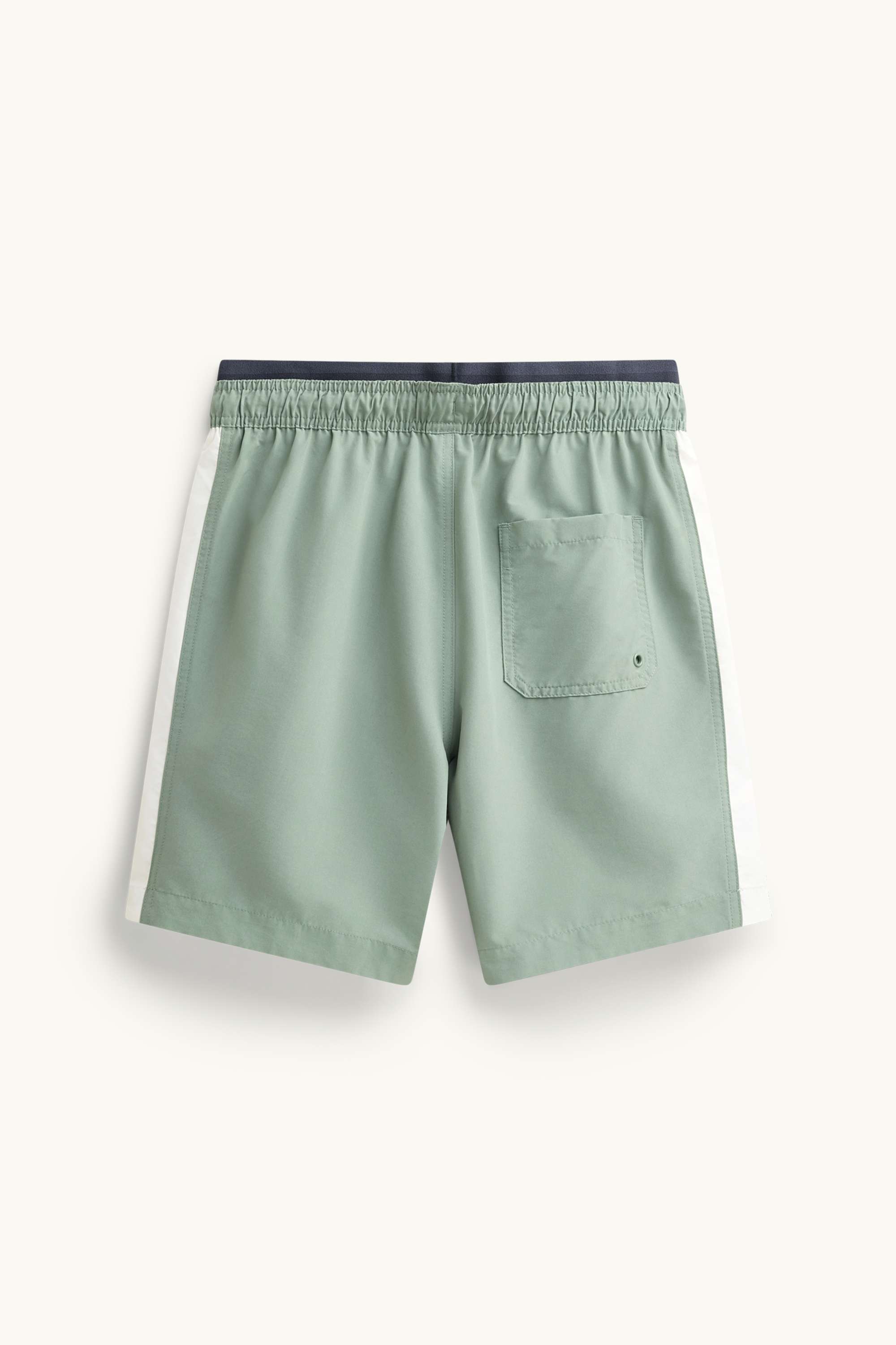 Swim shorts - 2-in-1 look light green