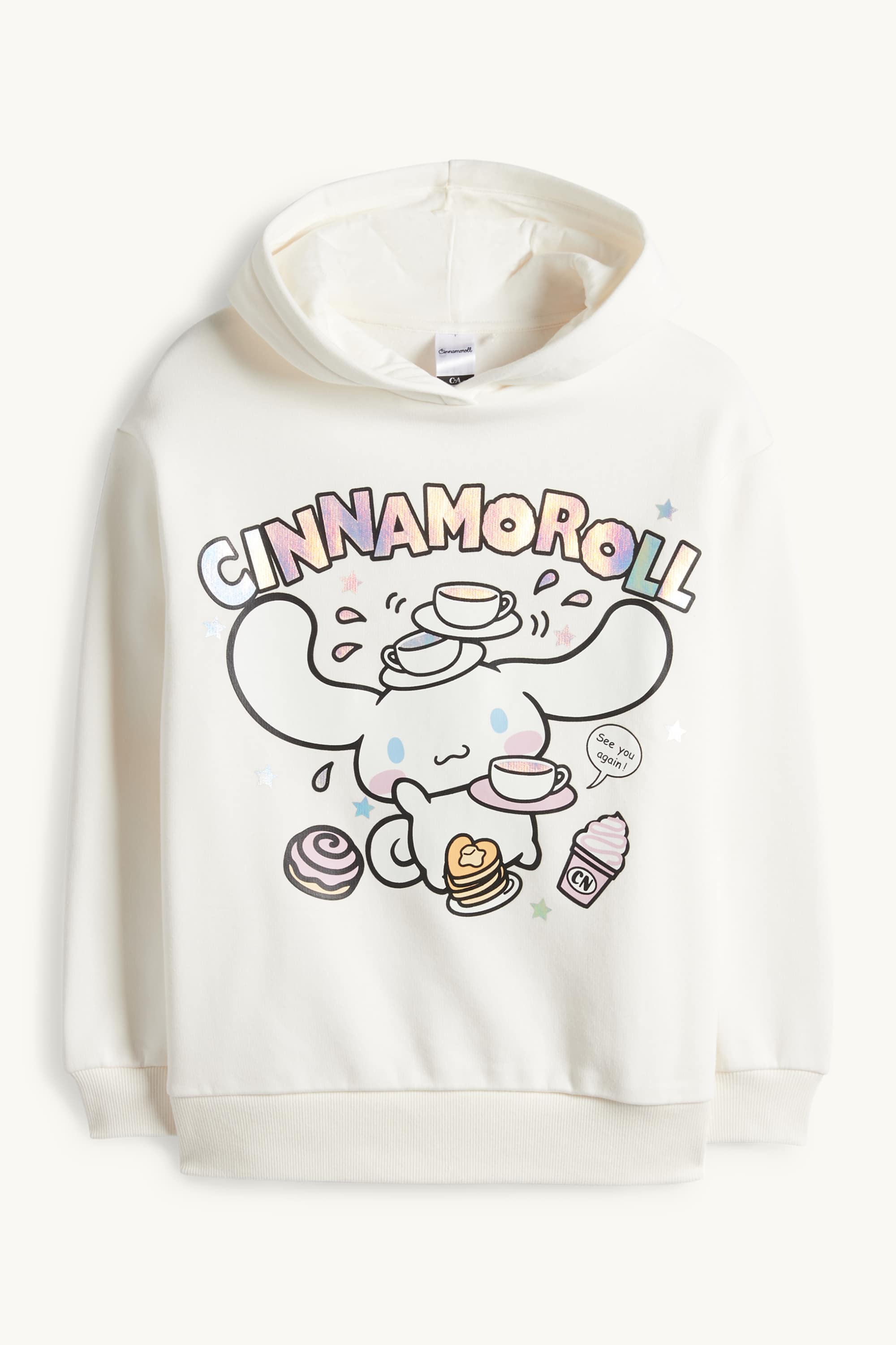 Cinnamoroll - hoodie cremewhite