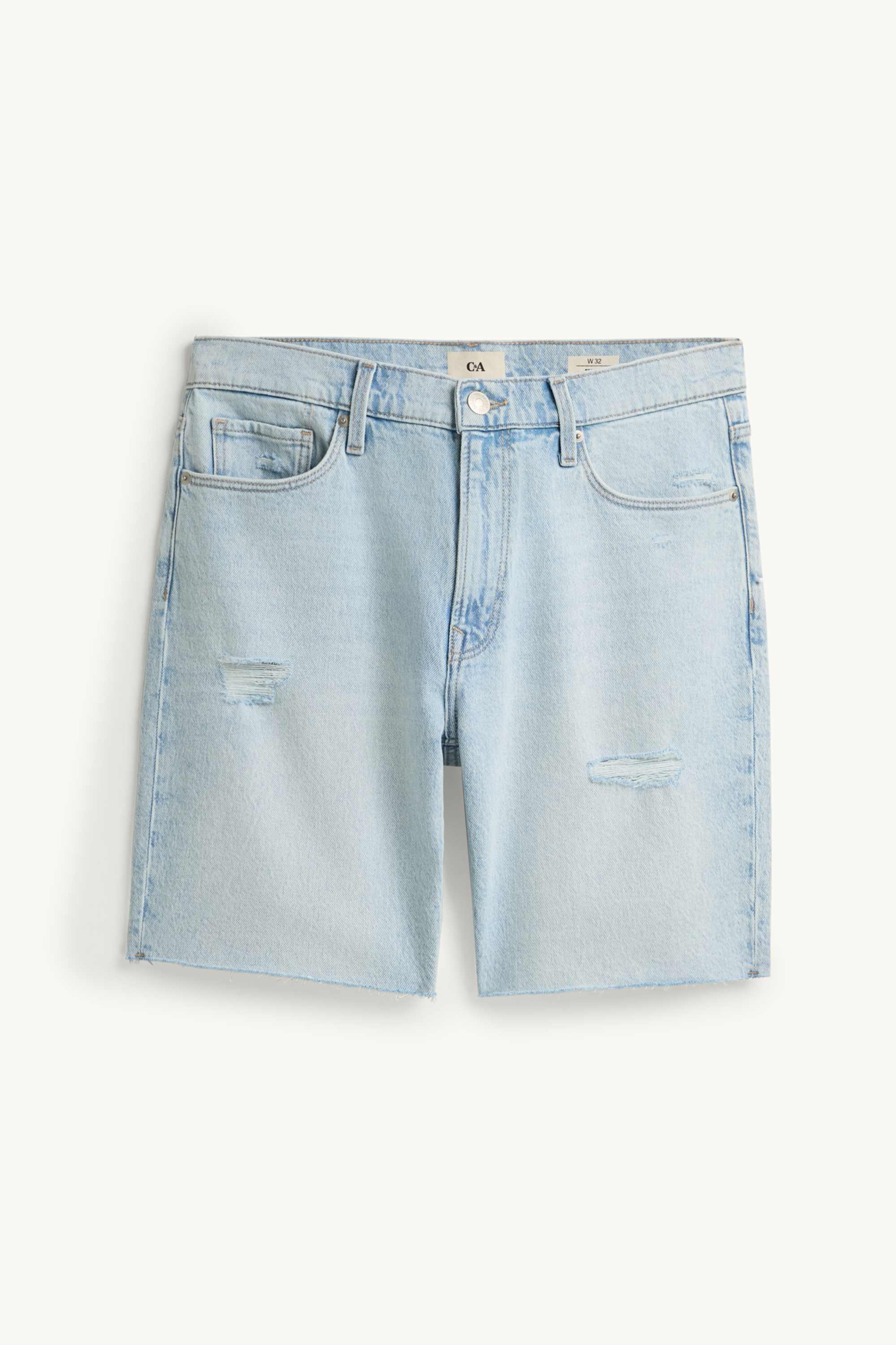 Denim shorts denim-light blue