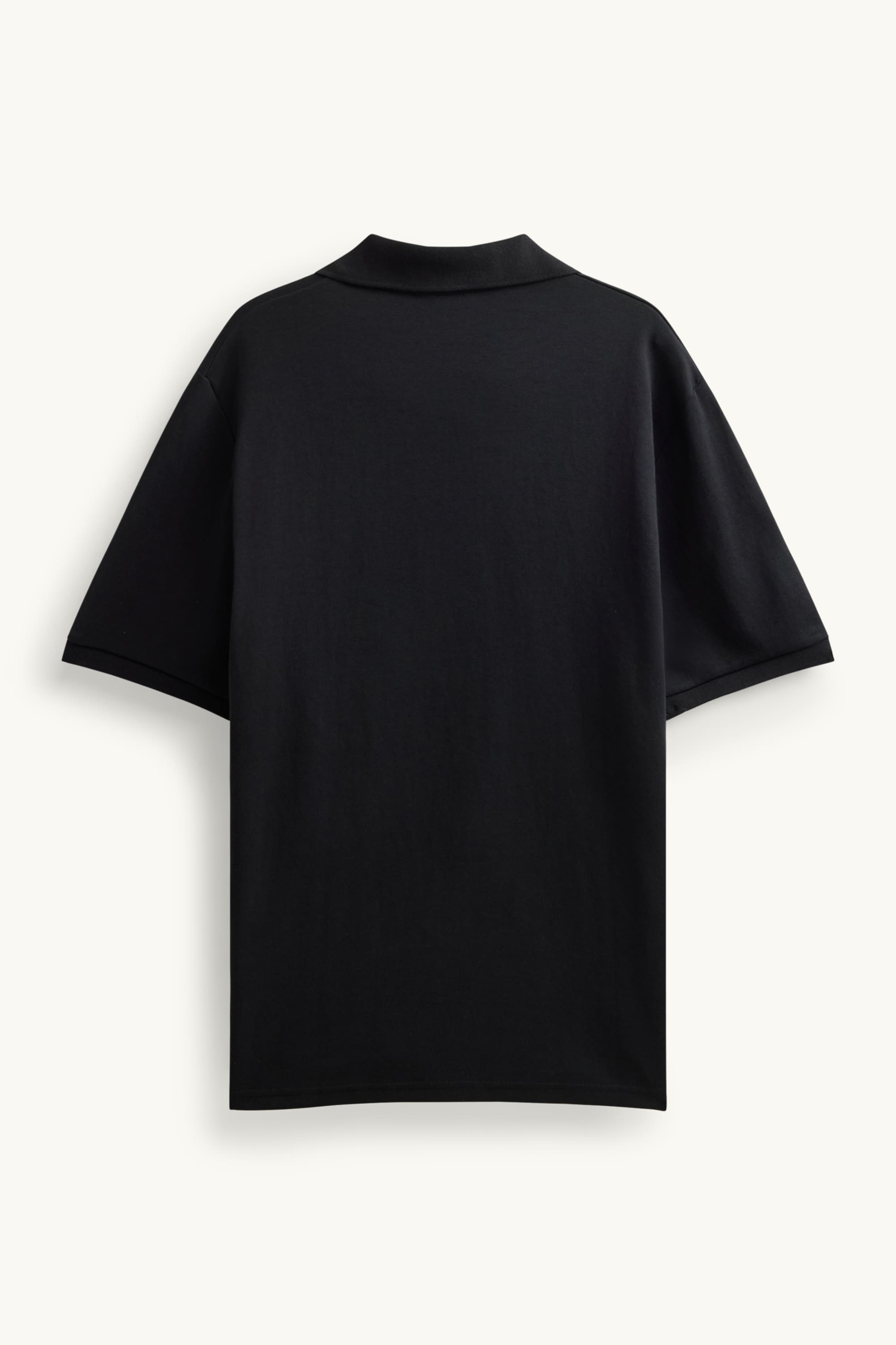 Polo shirt - relaxed fit black