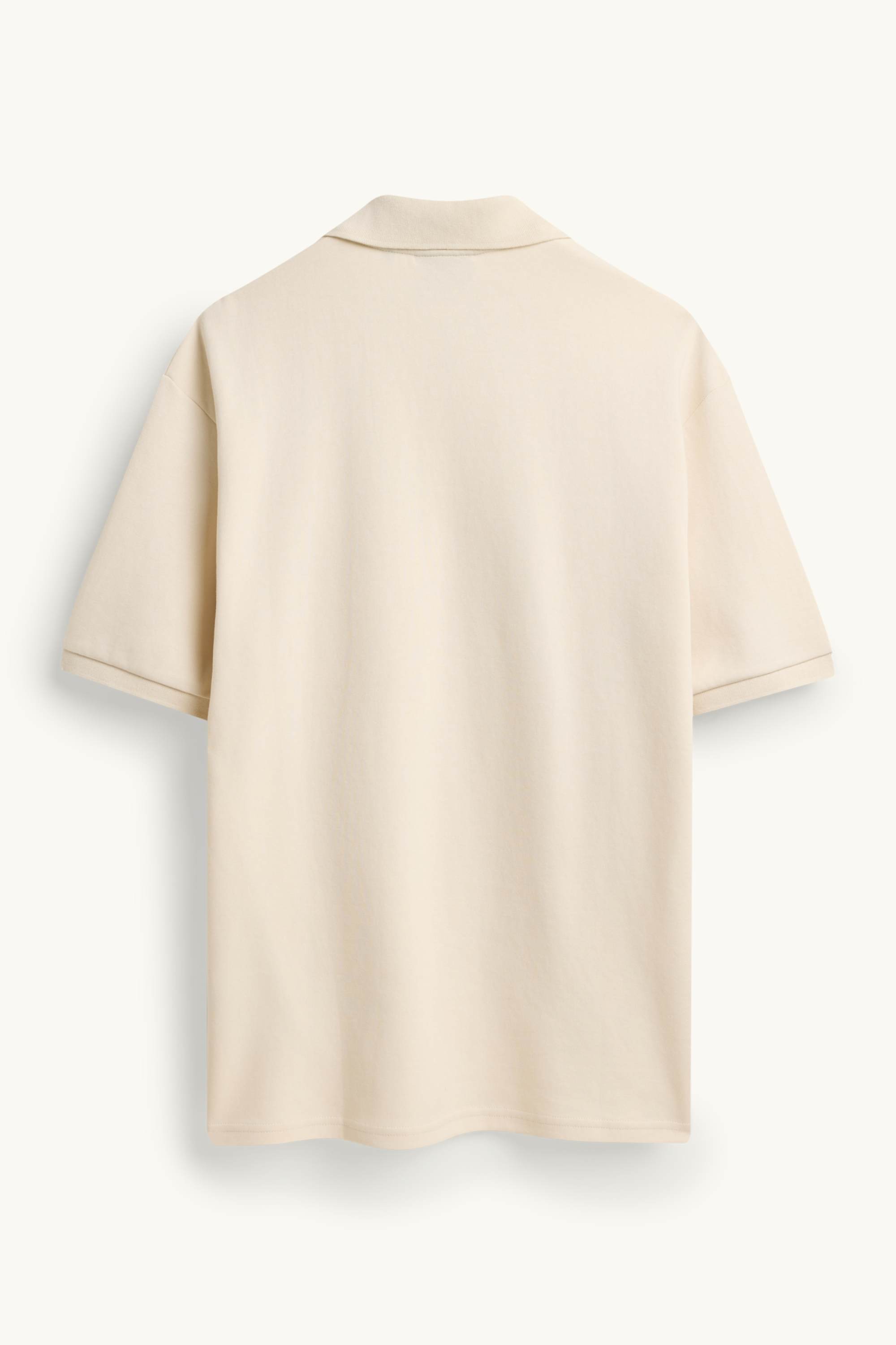 Polo shirt - relaxed fit cremewhite