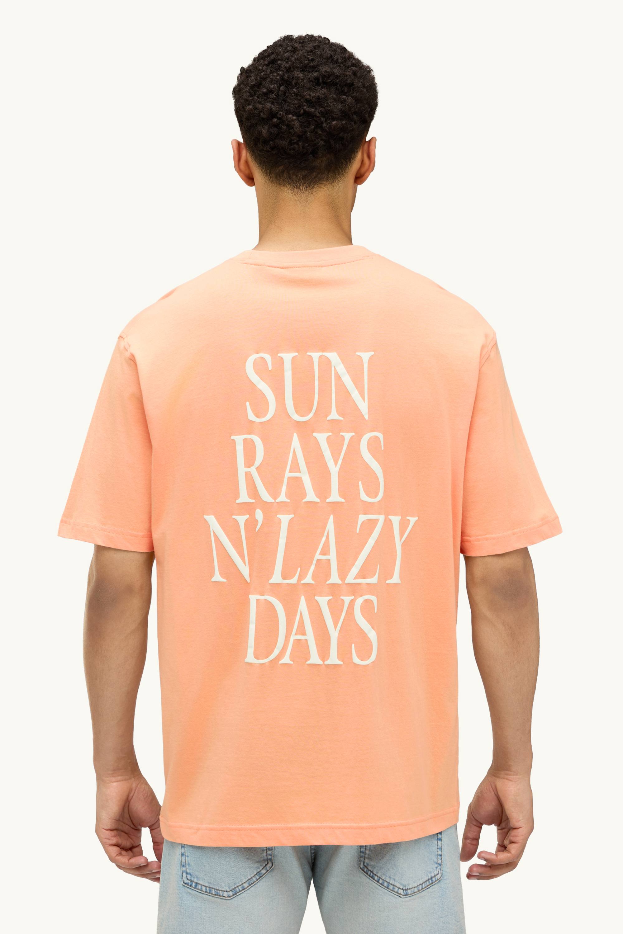 T-shirt - regular fit apricot