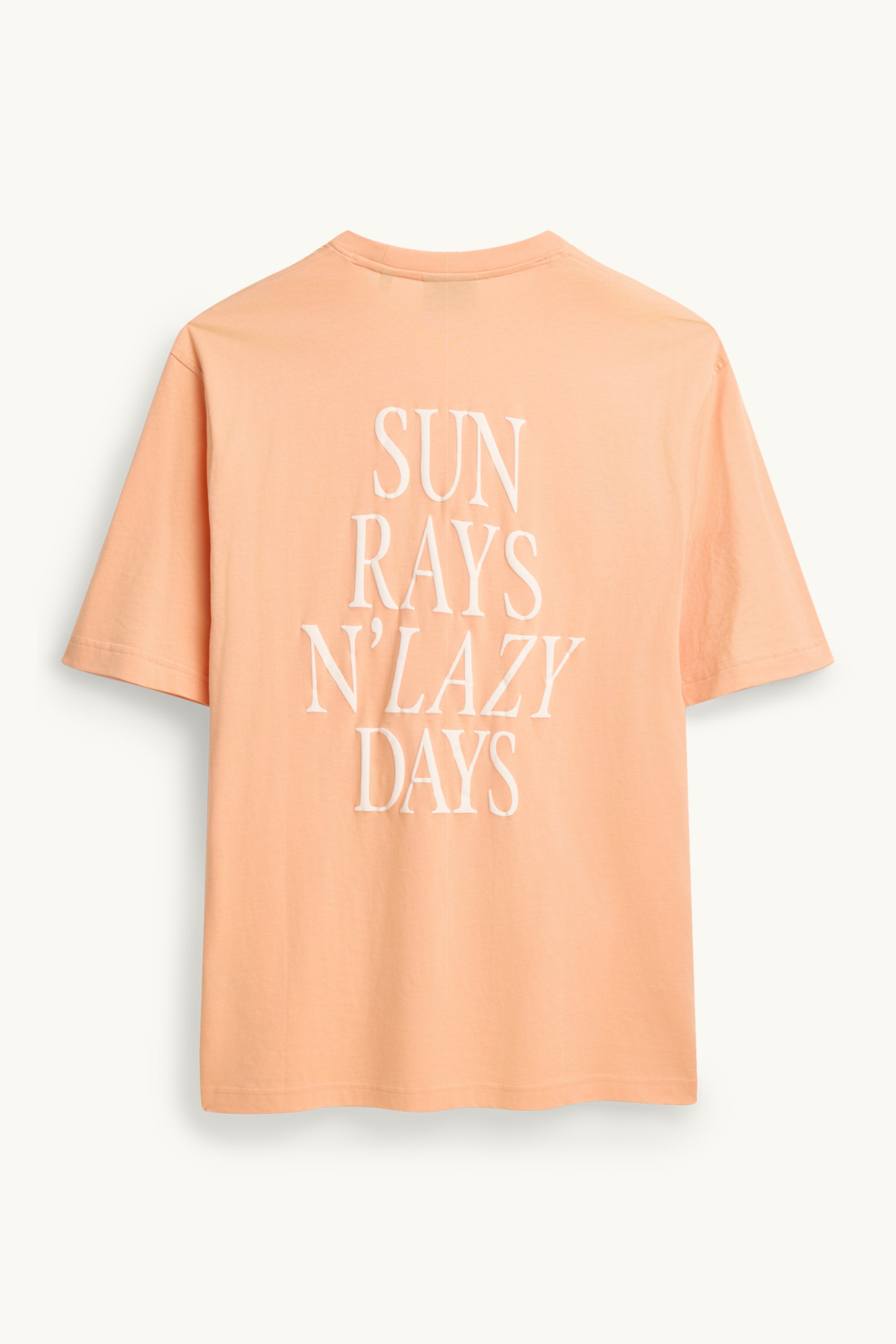 T-shirt - regular fit apricot
