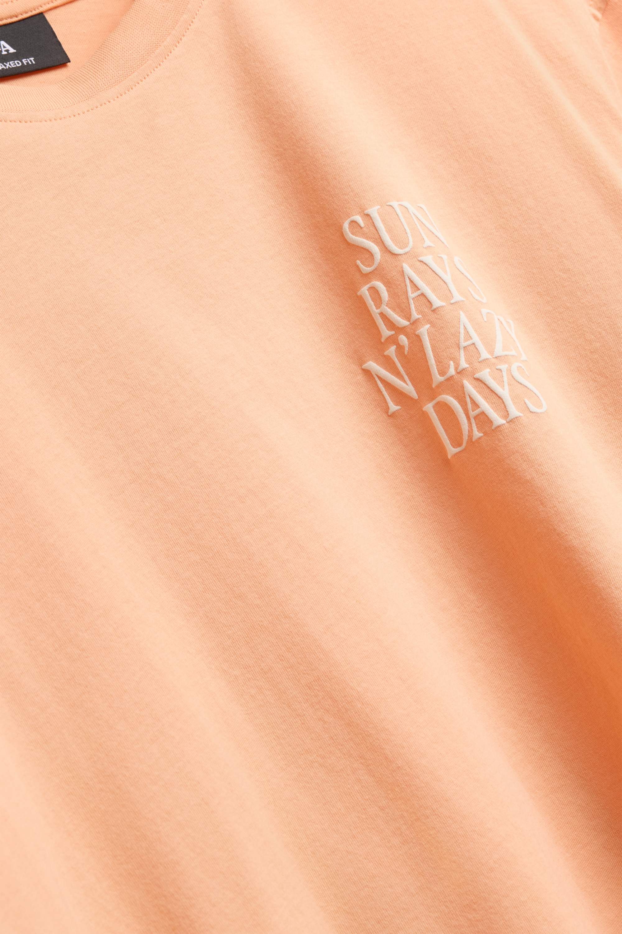 T-shirt - regular fit apricot