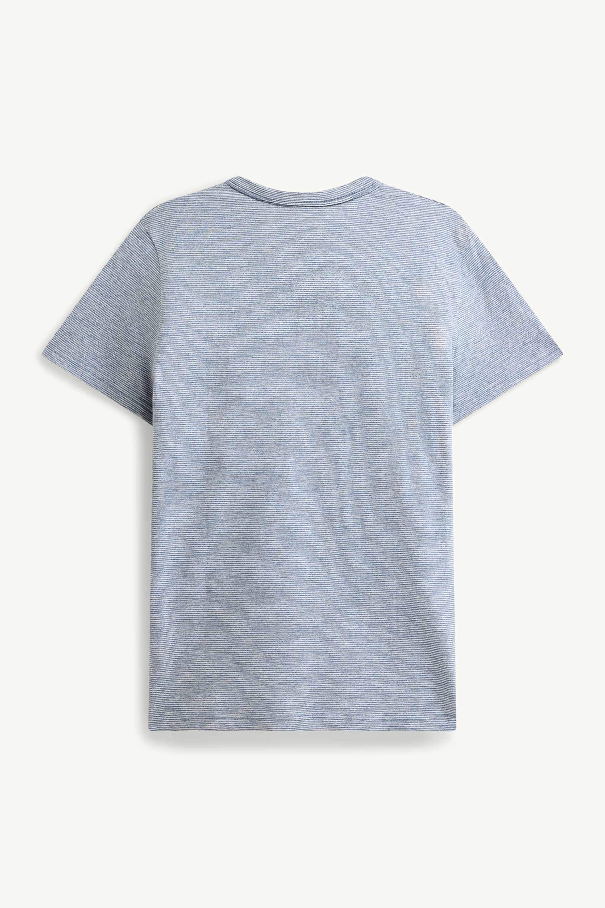 T-shirt - regular fit - striped gray / gray