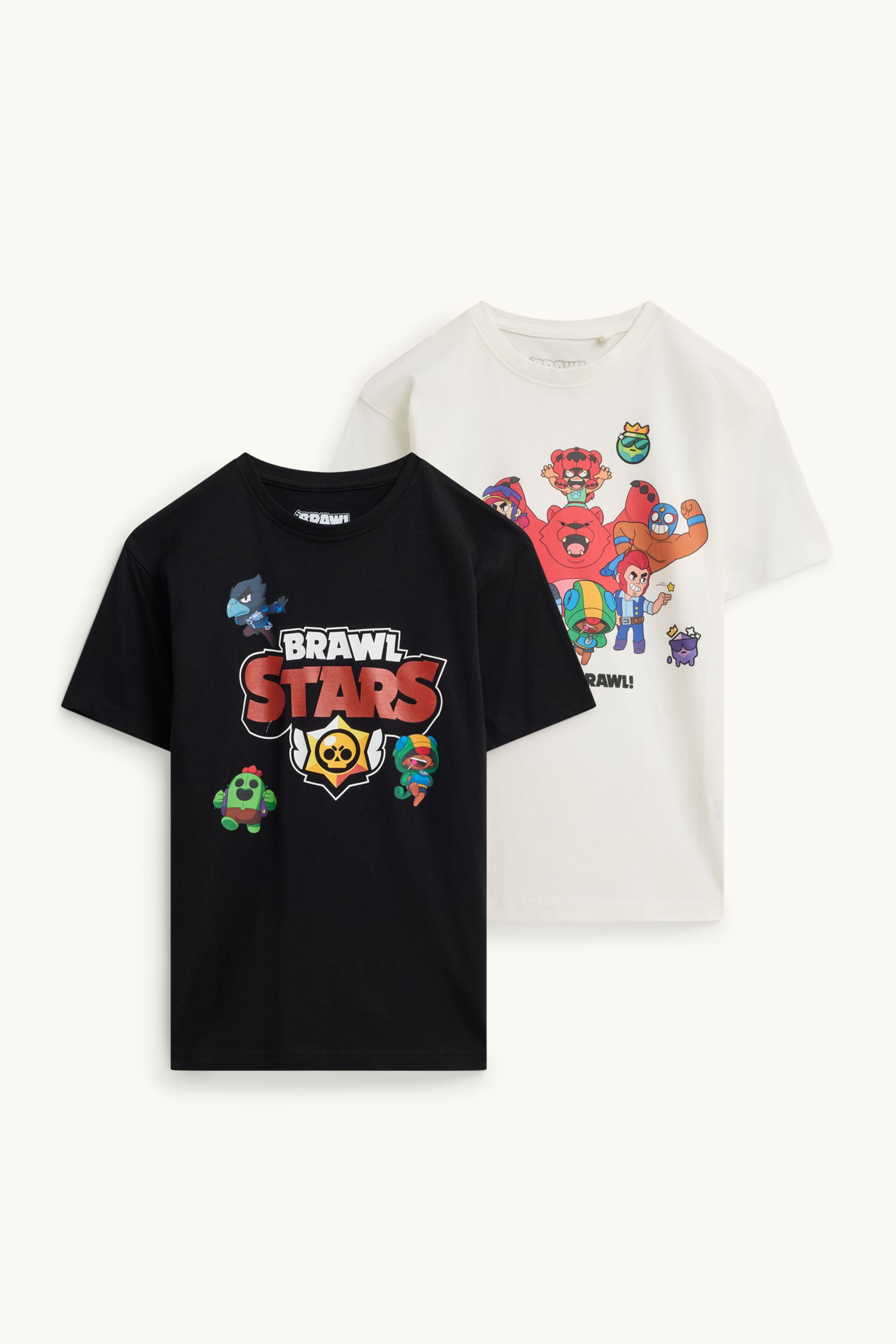 Multipack of 2 - Brawl Stars - short sleeve T-shirt black