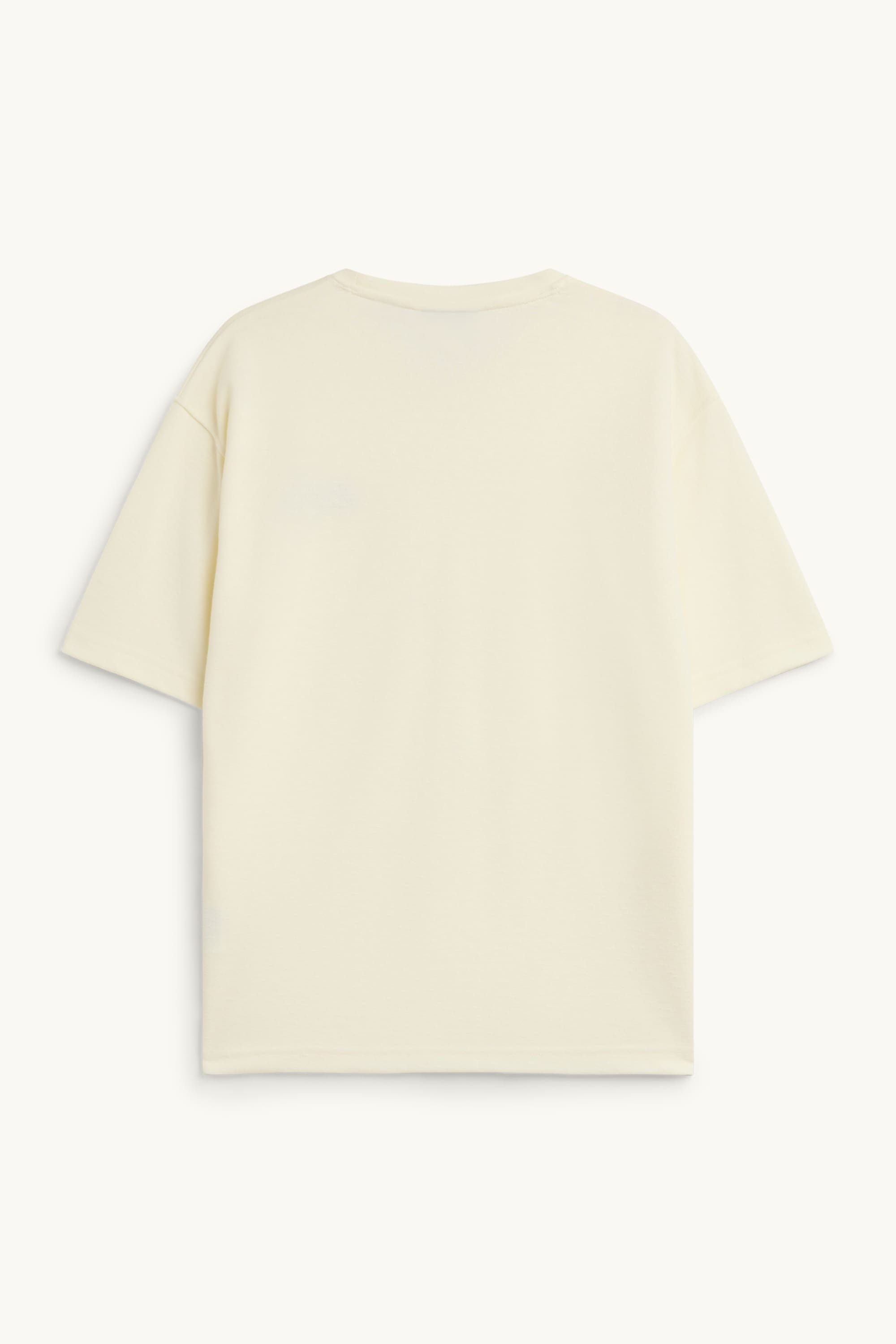 T-shirt - relaxed fit cremewhite