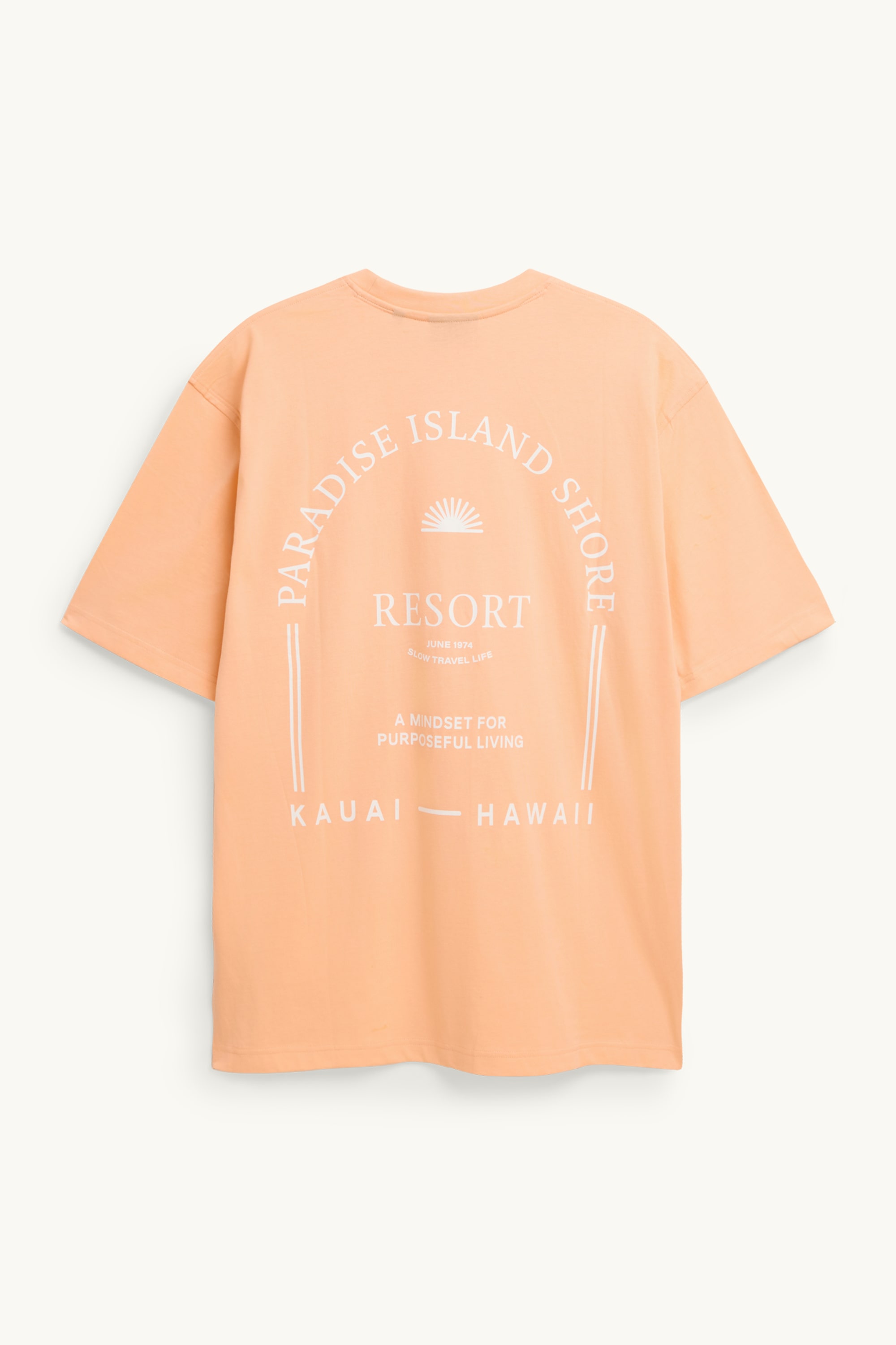 T-shirt - relaxed fit coral