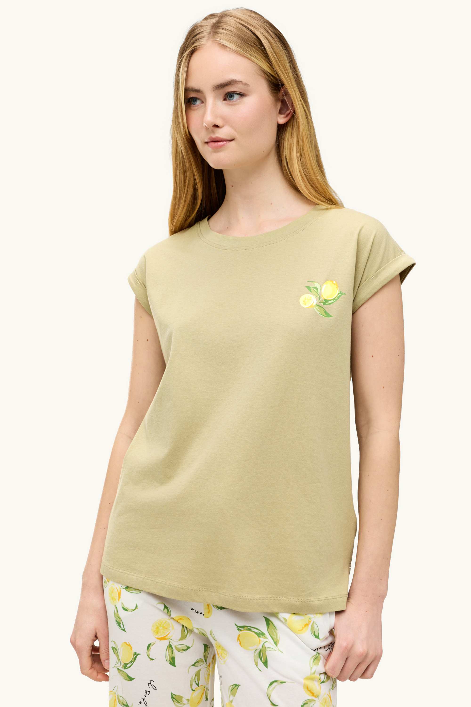 Pyjamas - patterned yellow