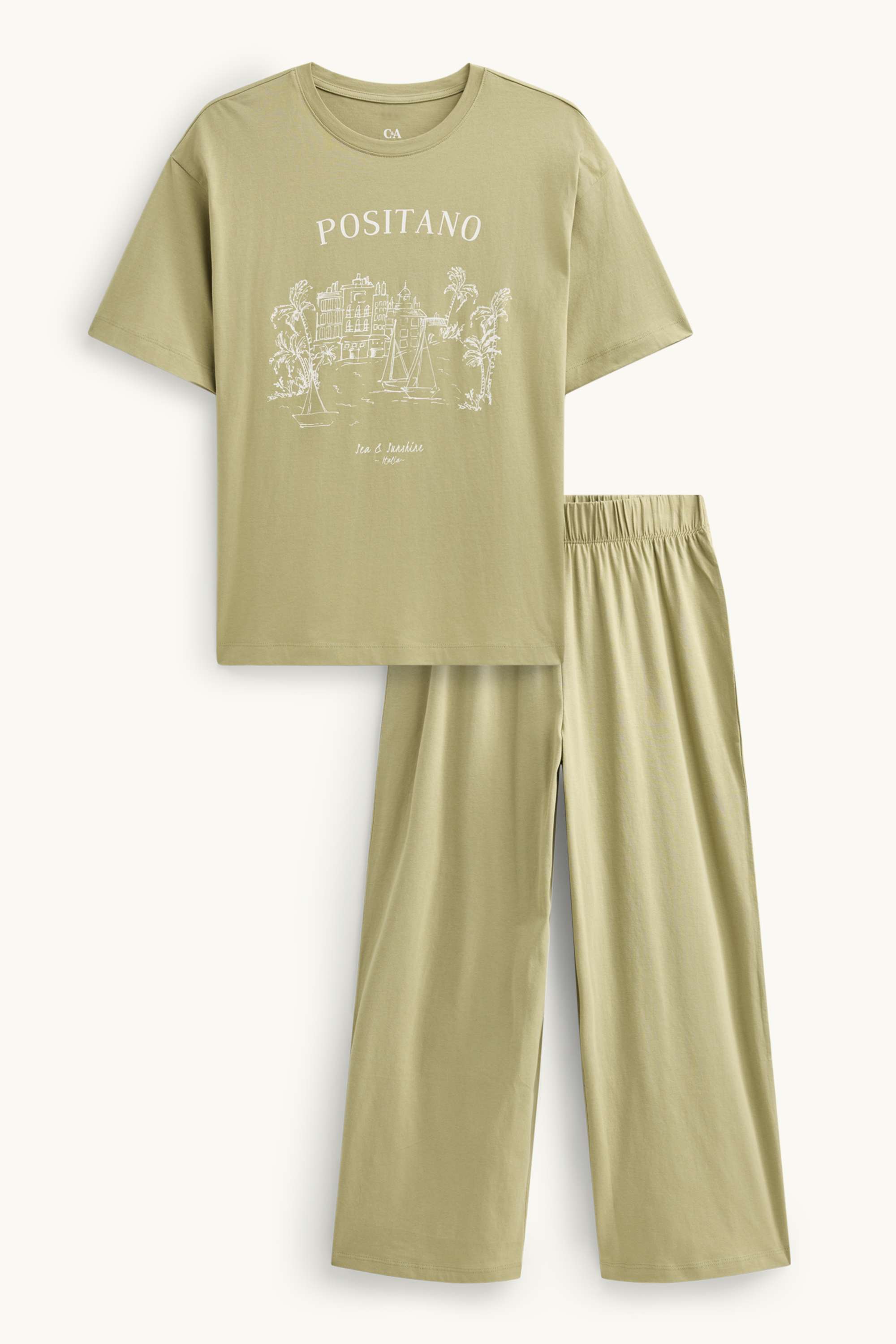 Pyjamas khaki