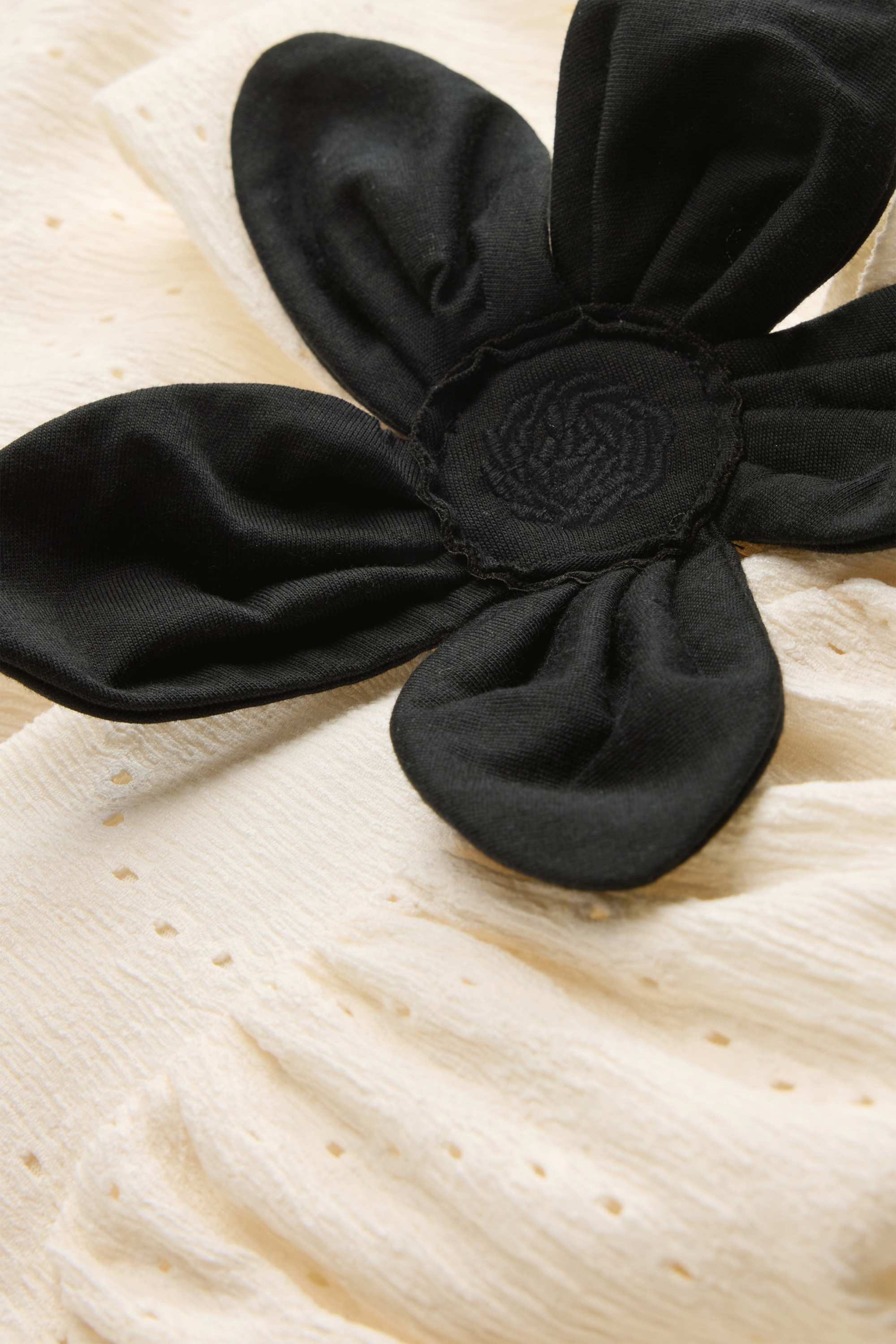 Flower - dress - broderie anglaise creme