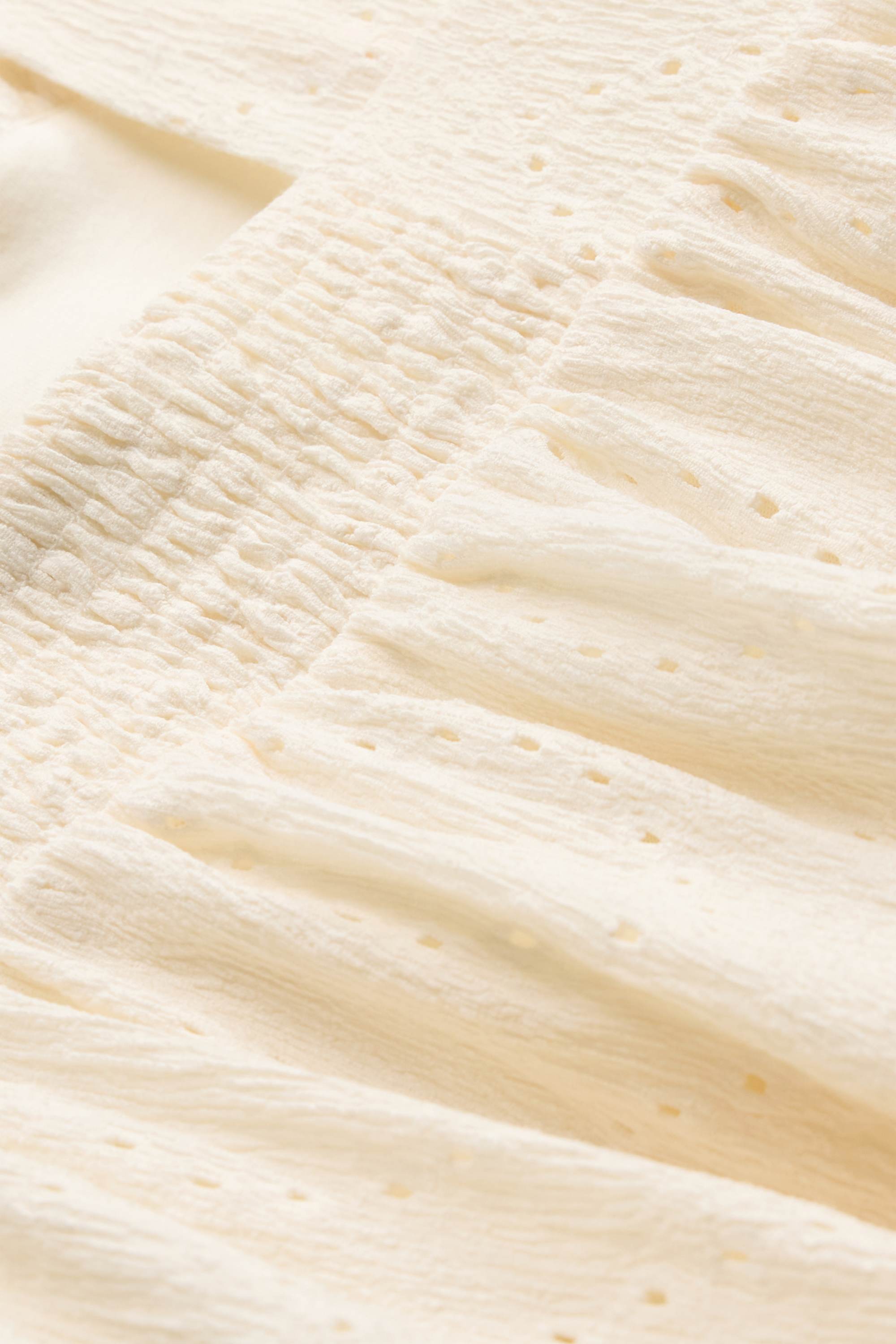 Flower - dress - broderie anglaise creme