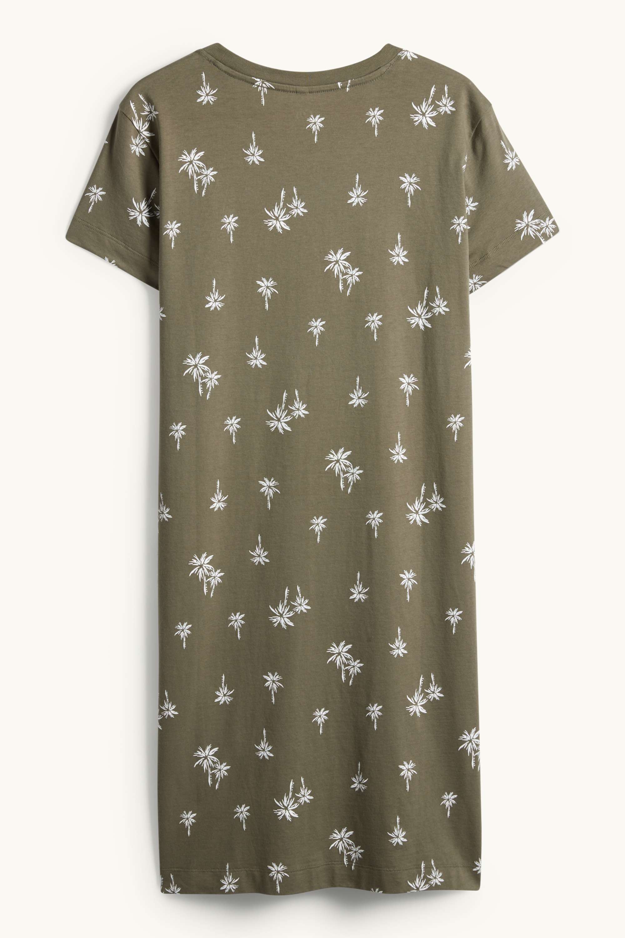 Nightdress - patterned khaki