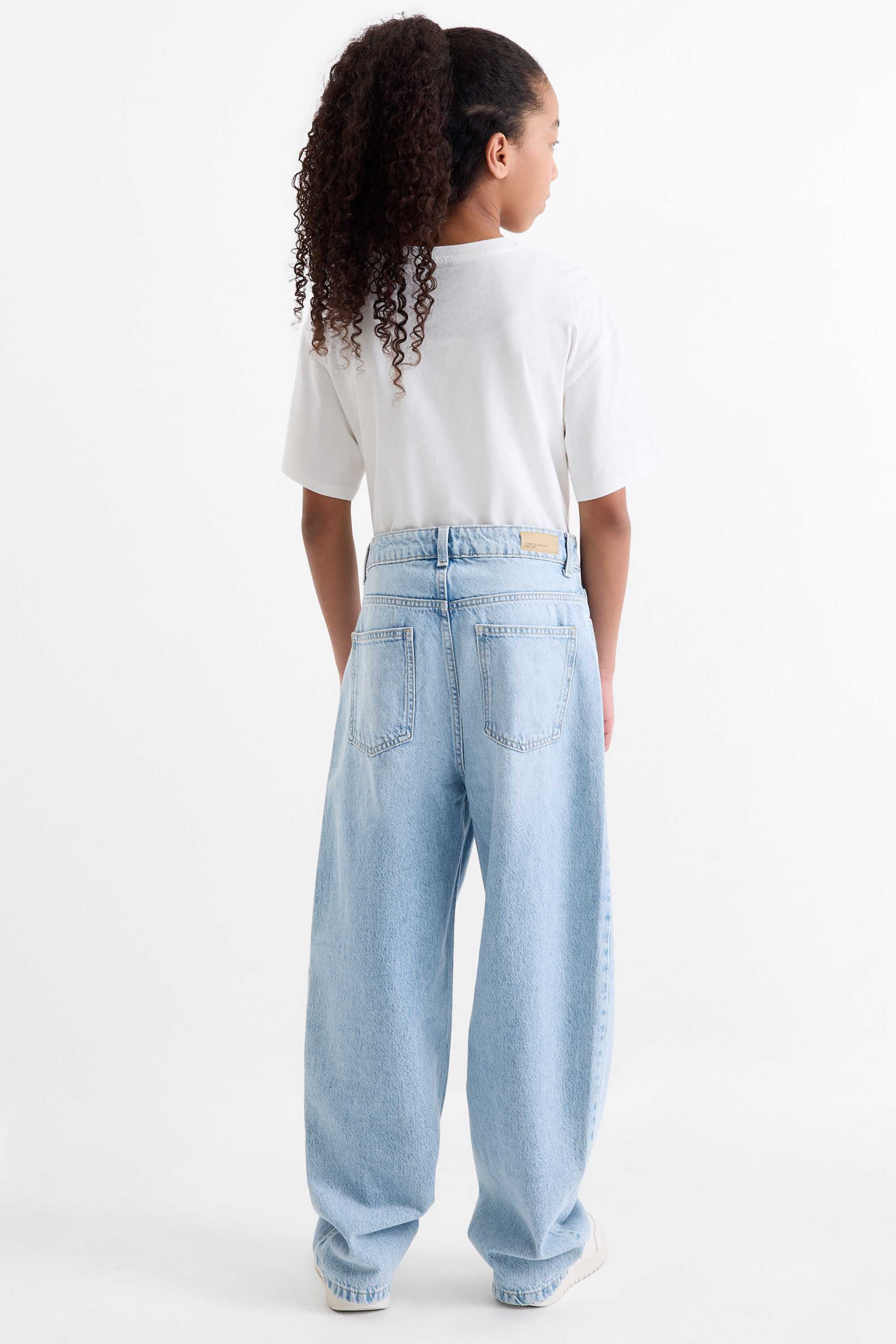 Barrel jeans blue