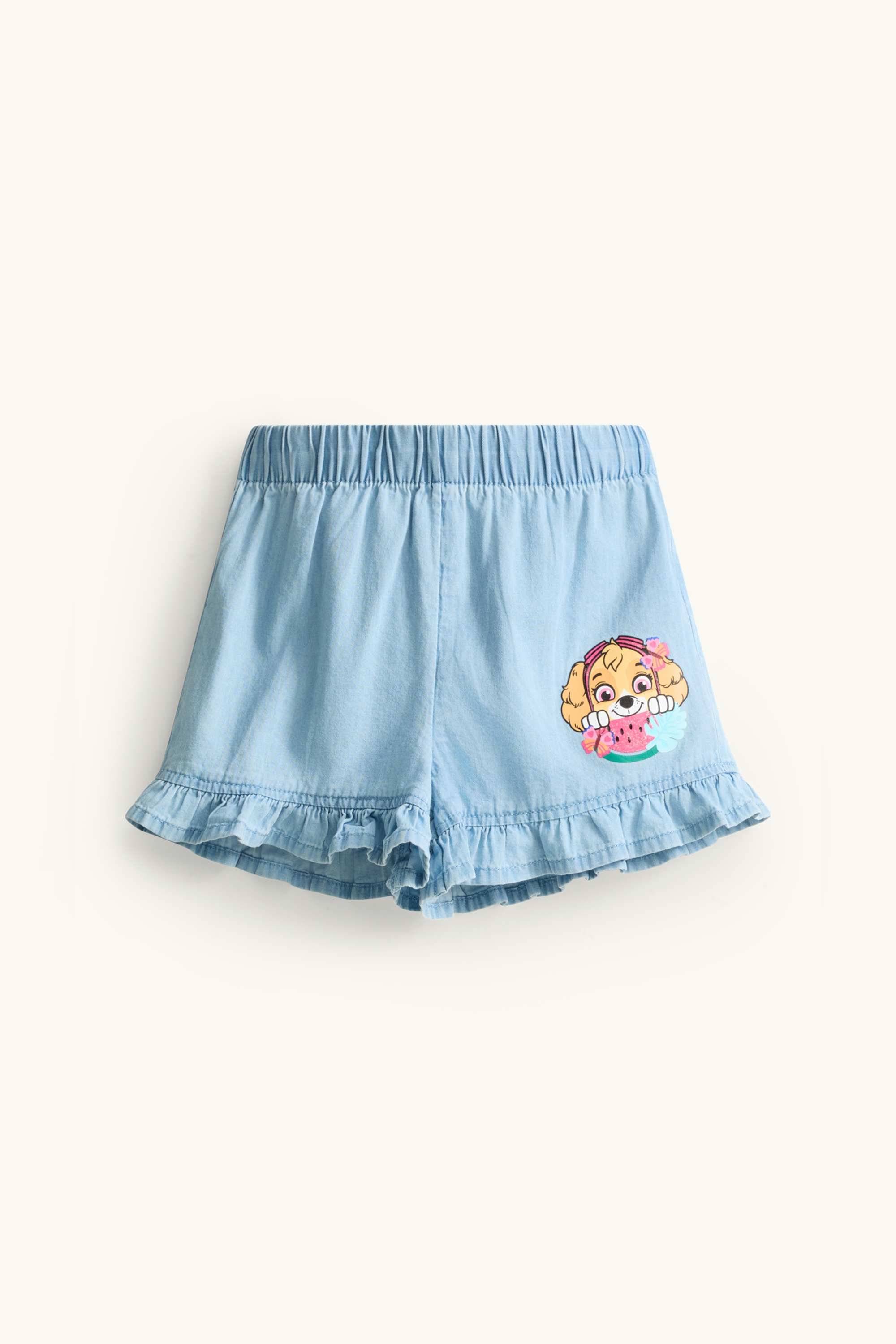 PAW Patrol - Skye - set - short sleeve T-shirt and shorts - 2 piece blue / white