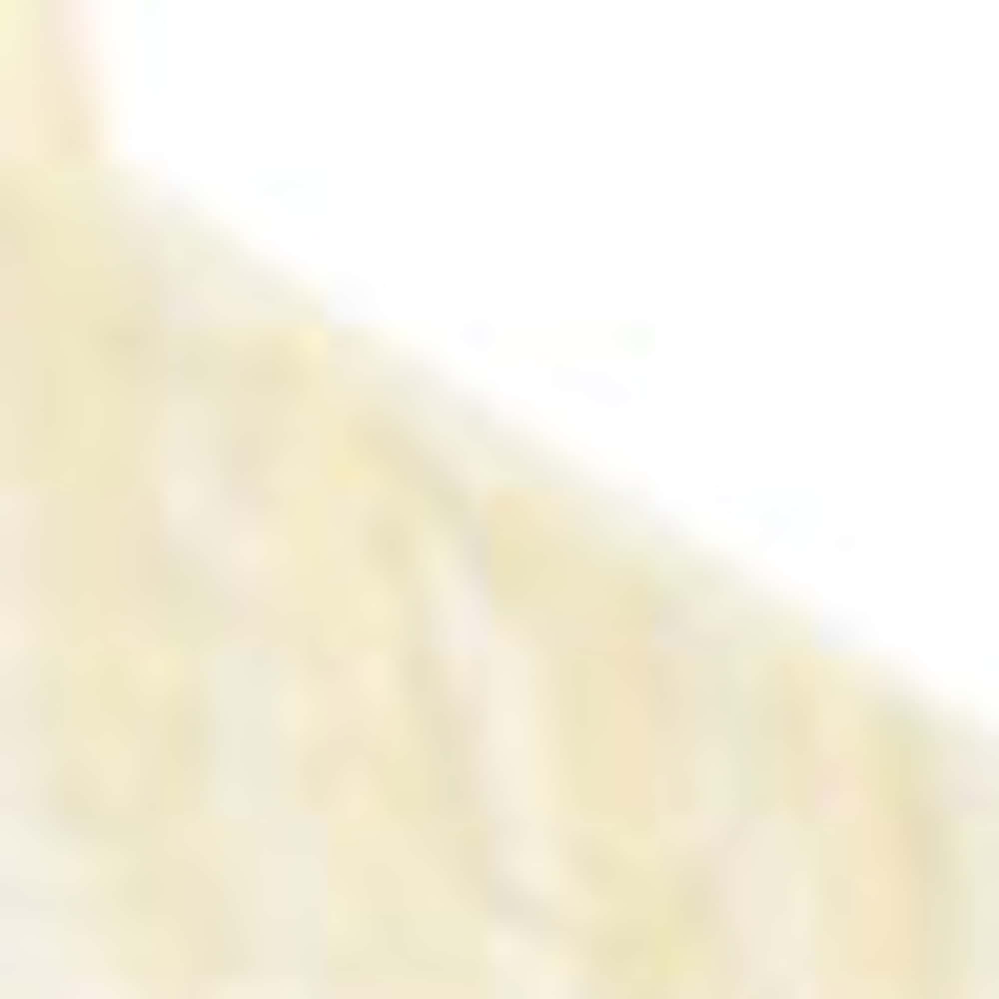 Blouse top - striped yellow