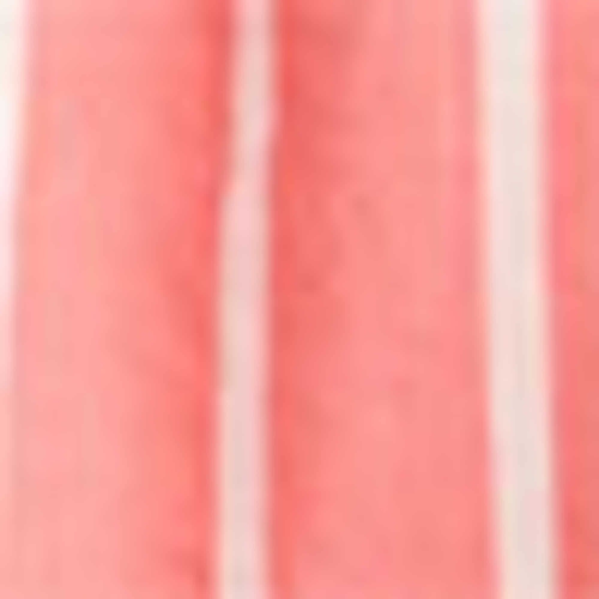Shorts - mid-rise waist - striped red / white