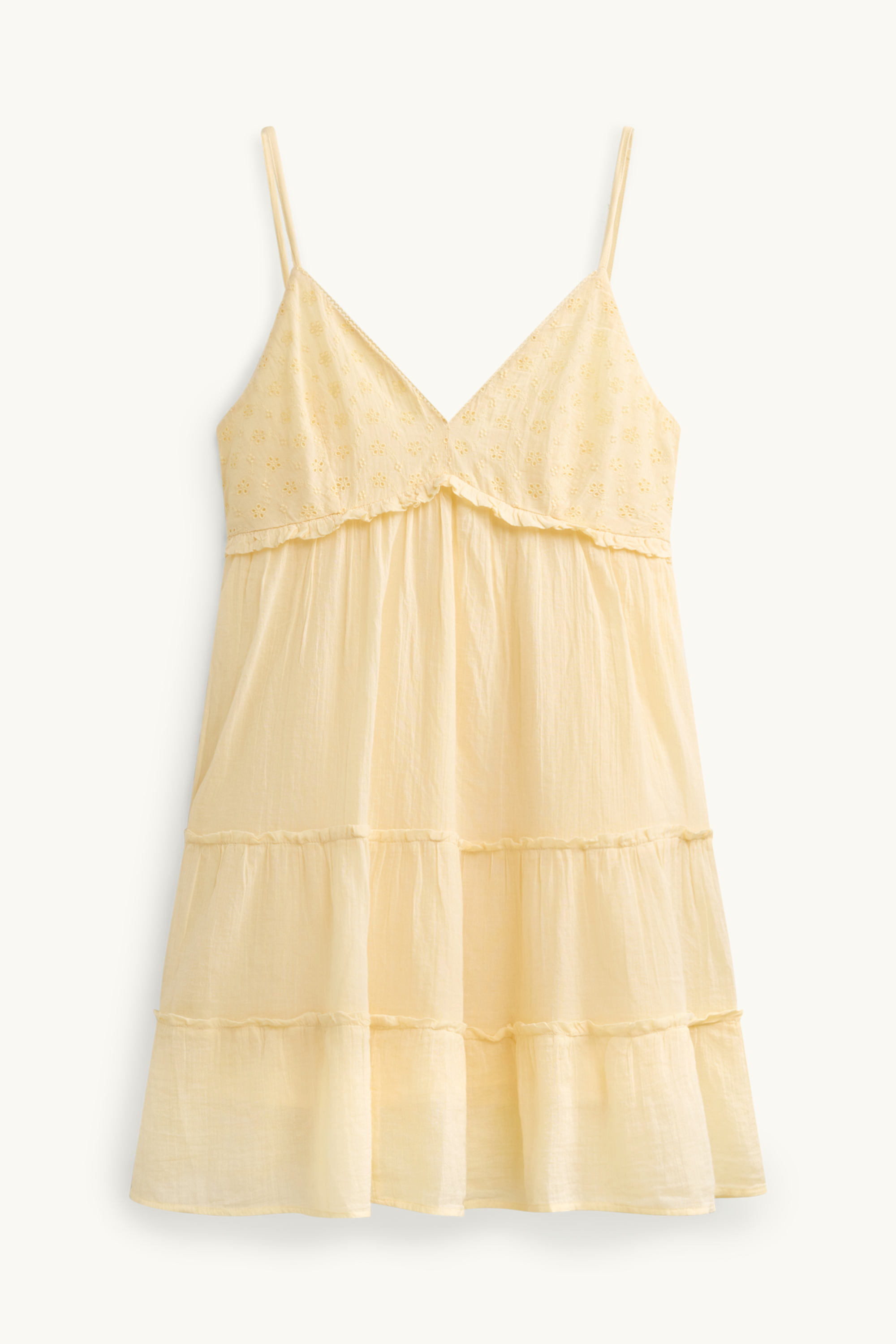Empire dress yellow