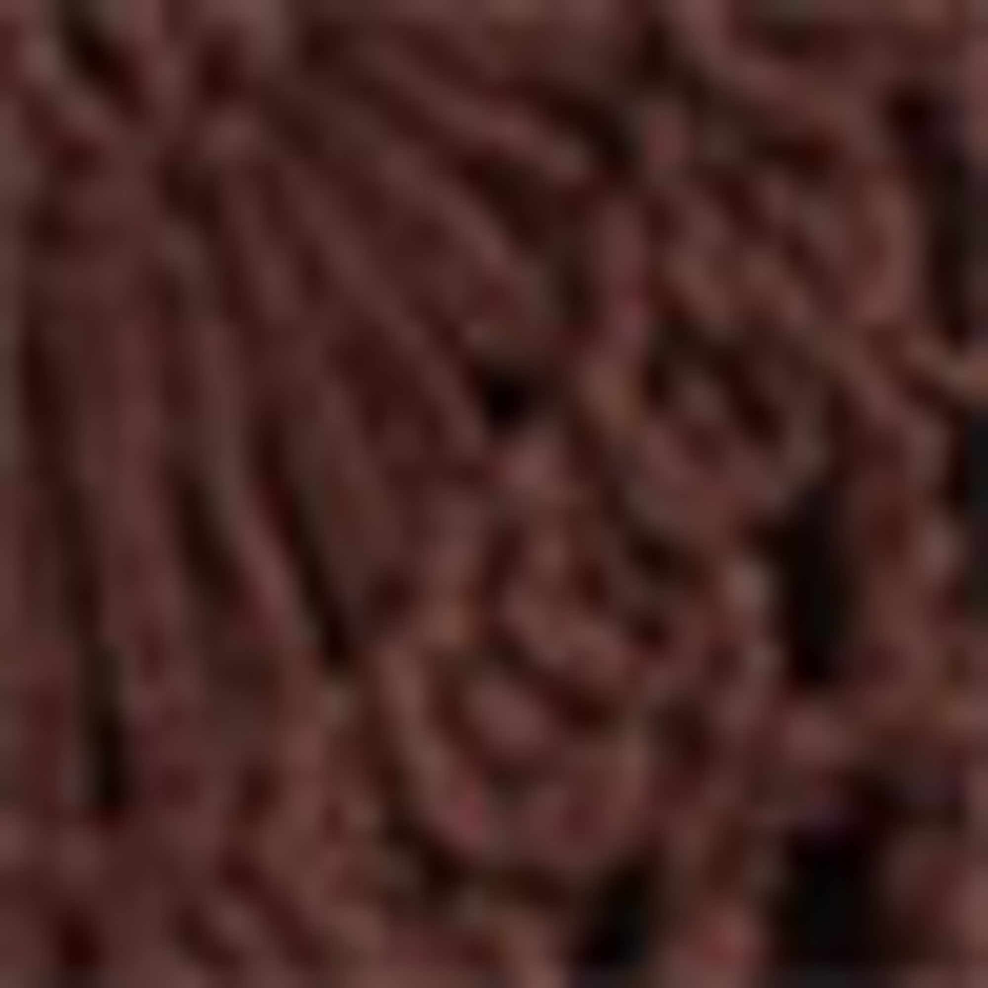 Crocheted dress - textured brown