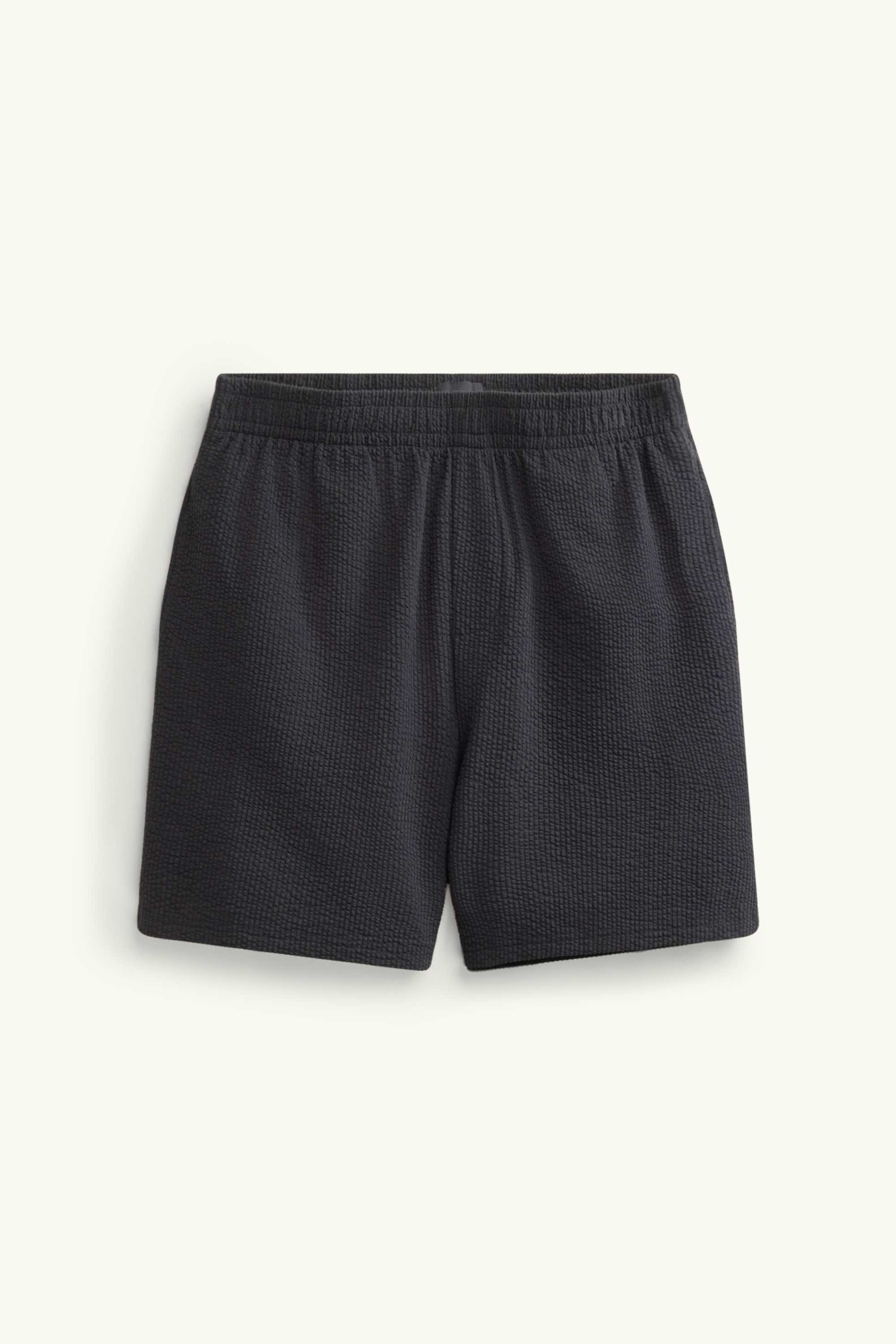 Sweat shorts - textured black