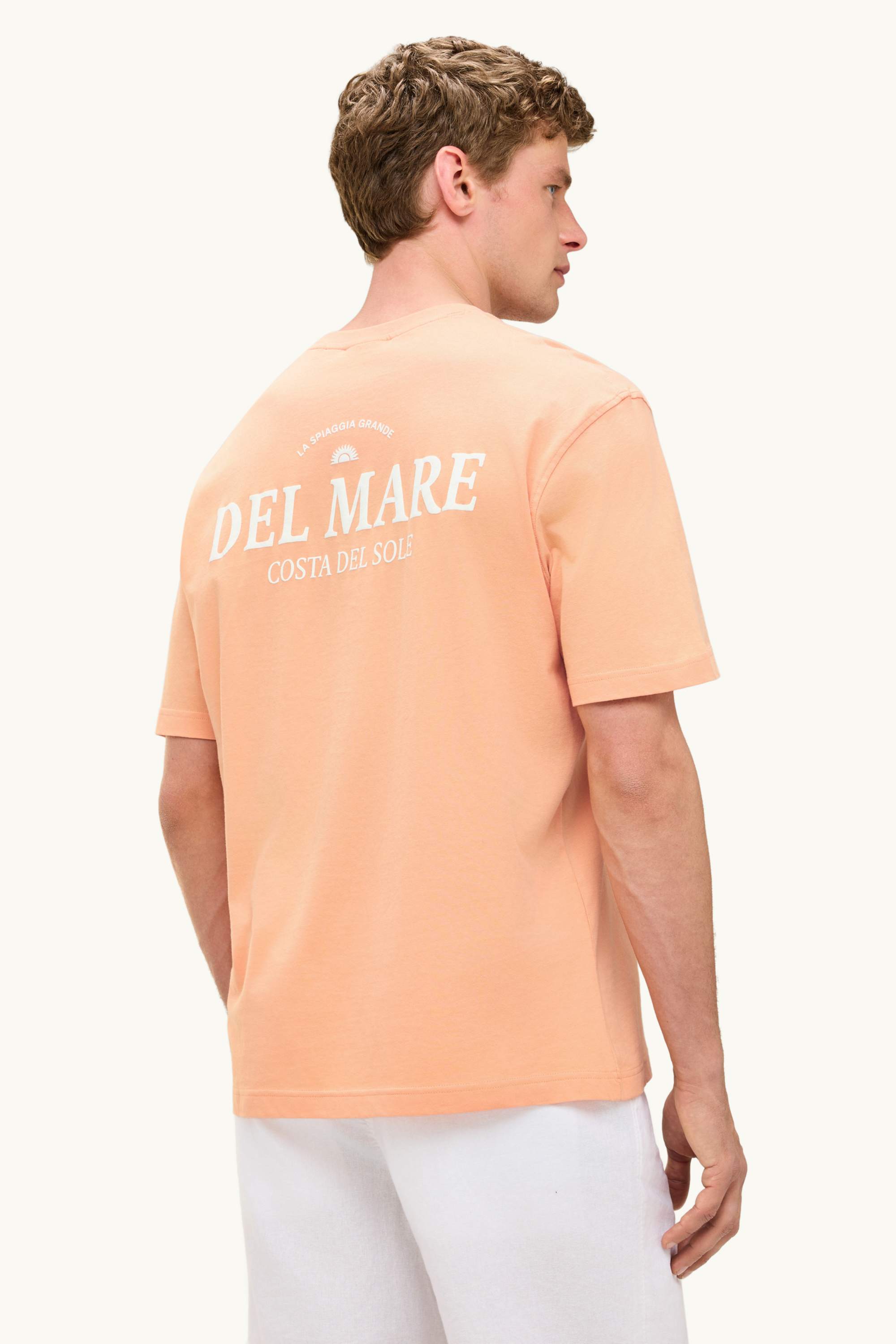 T-shirt - relaxed fit apricot