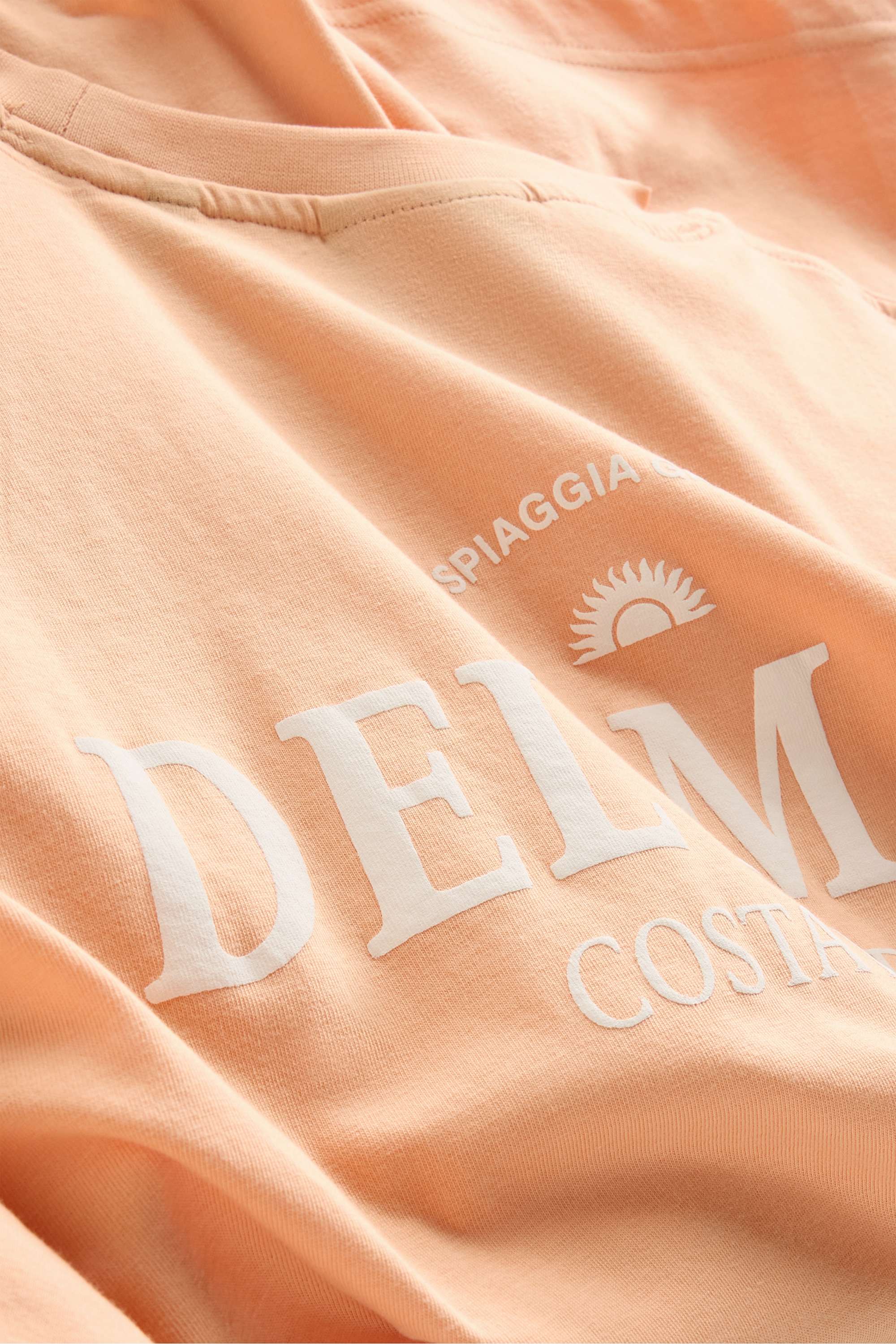 T-shirt - relaxed fit apricot
