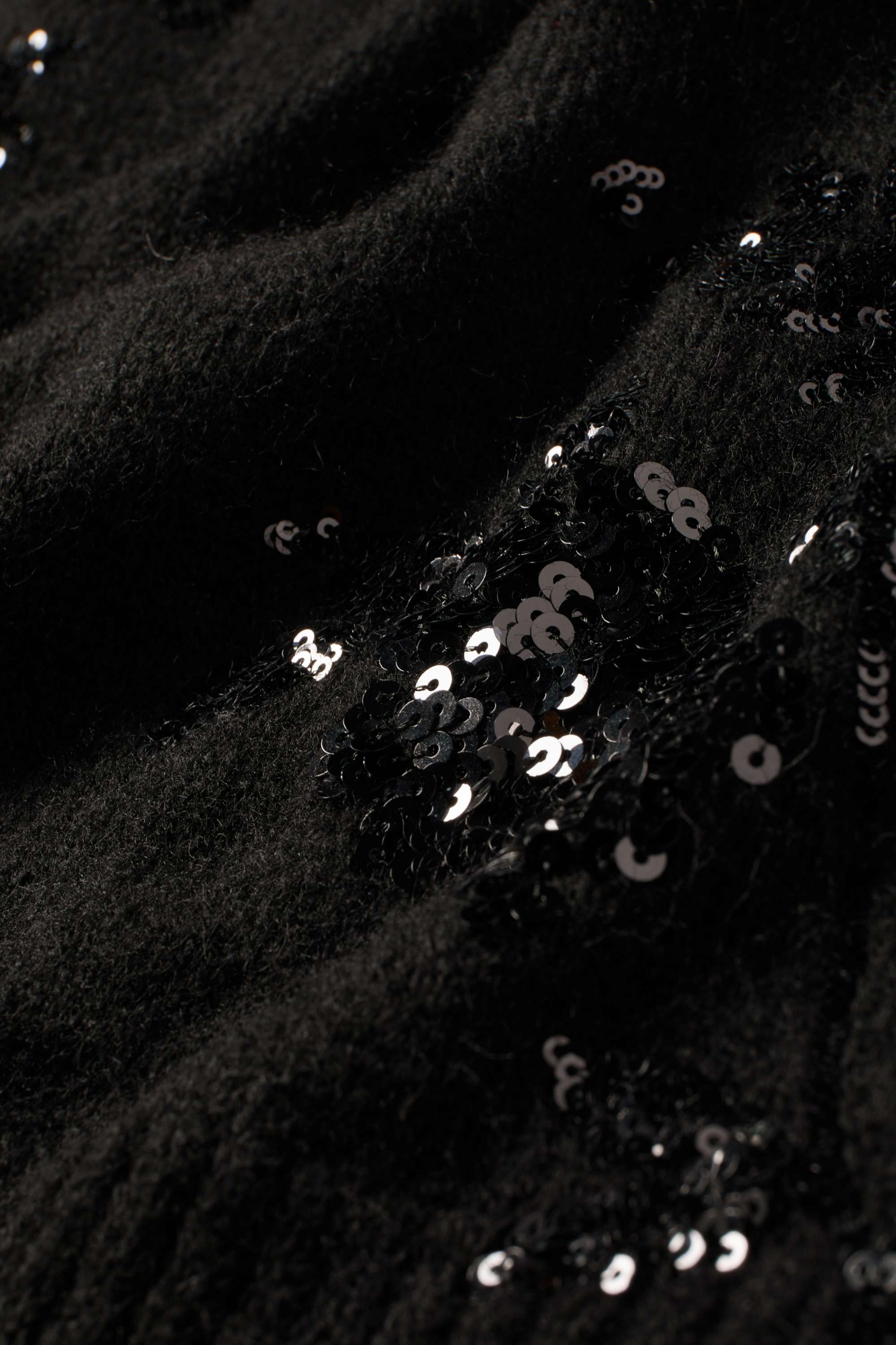 Jumper - shiny black