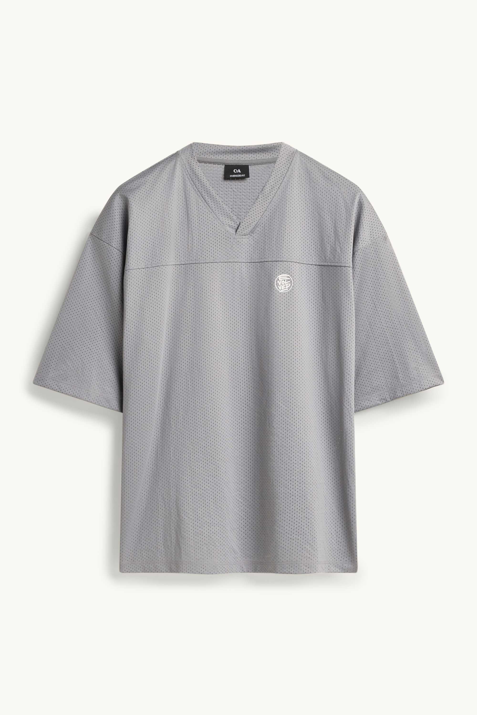 T-shirt - oversized gray