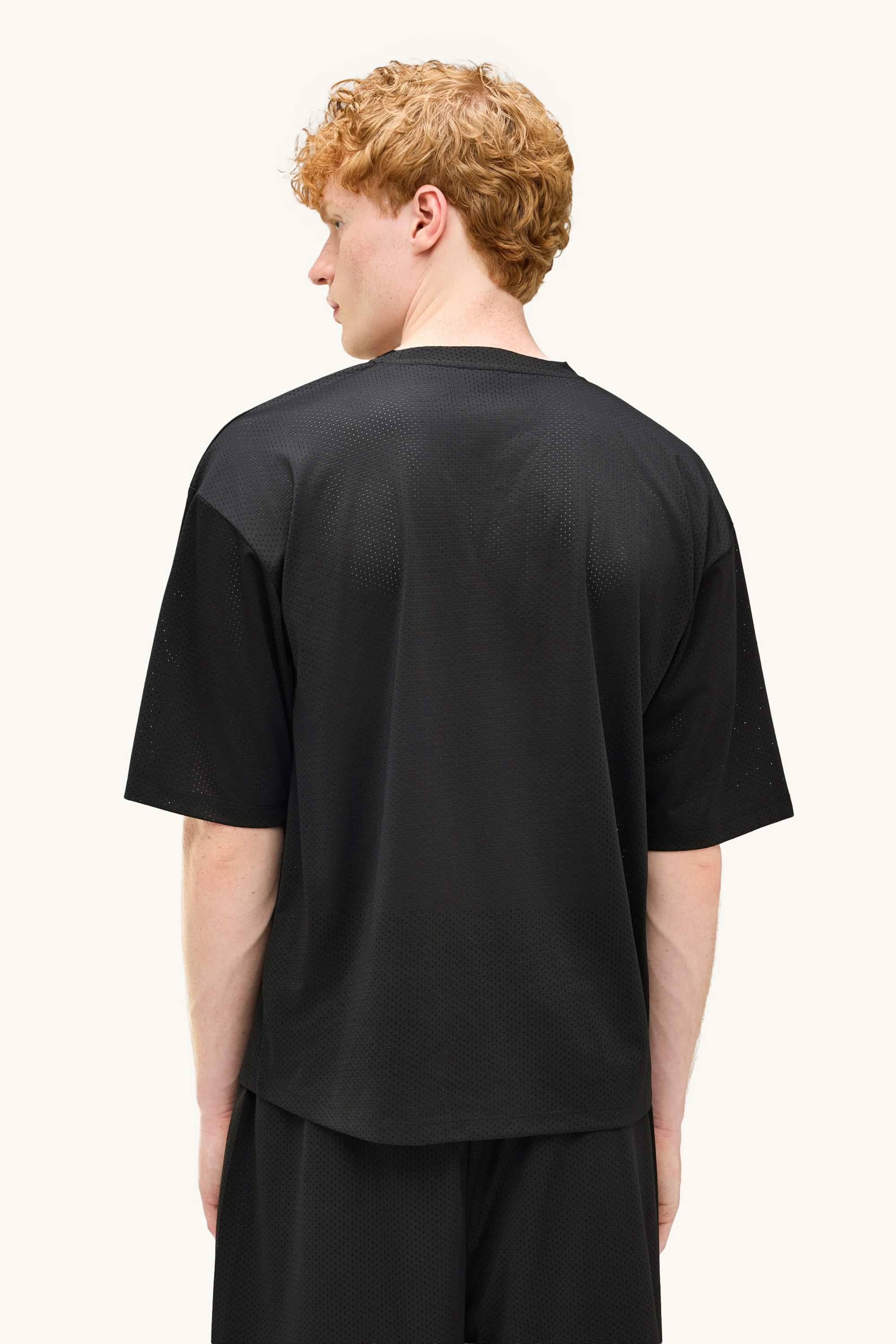 T-shirt - oversized black