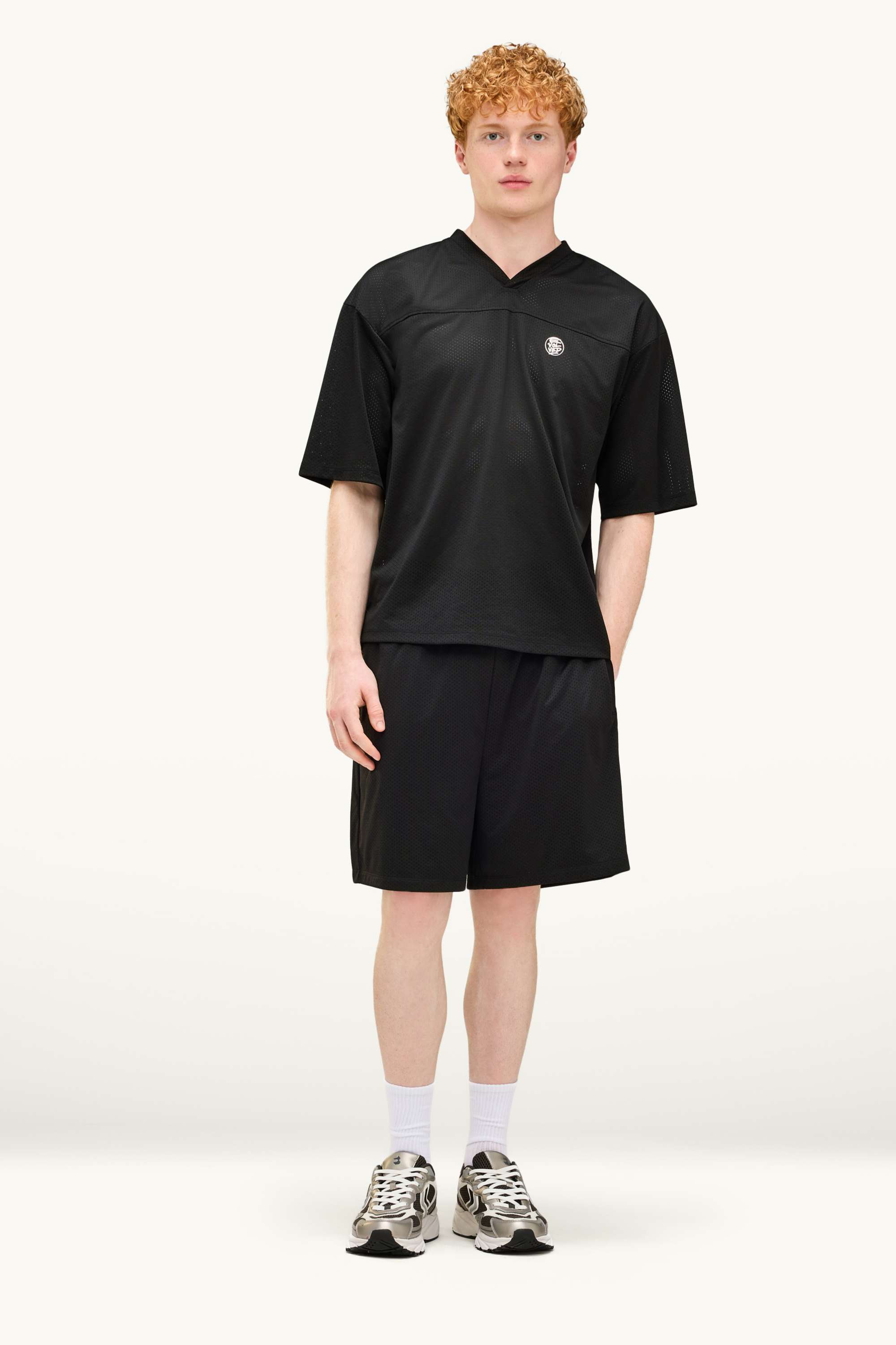 T-shirt - oversized black