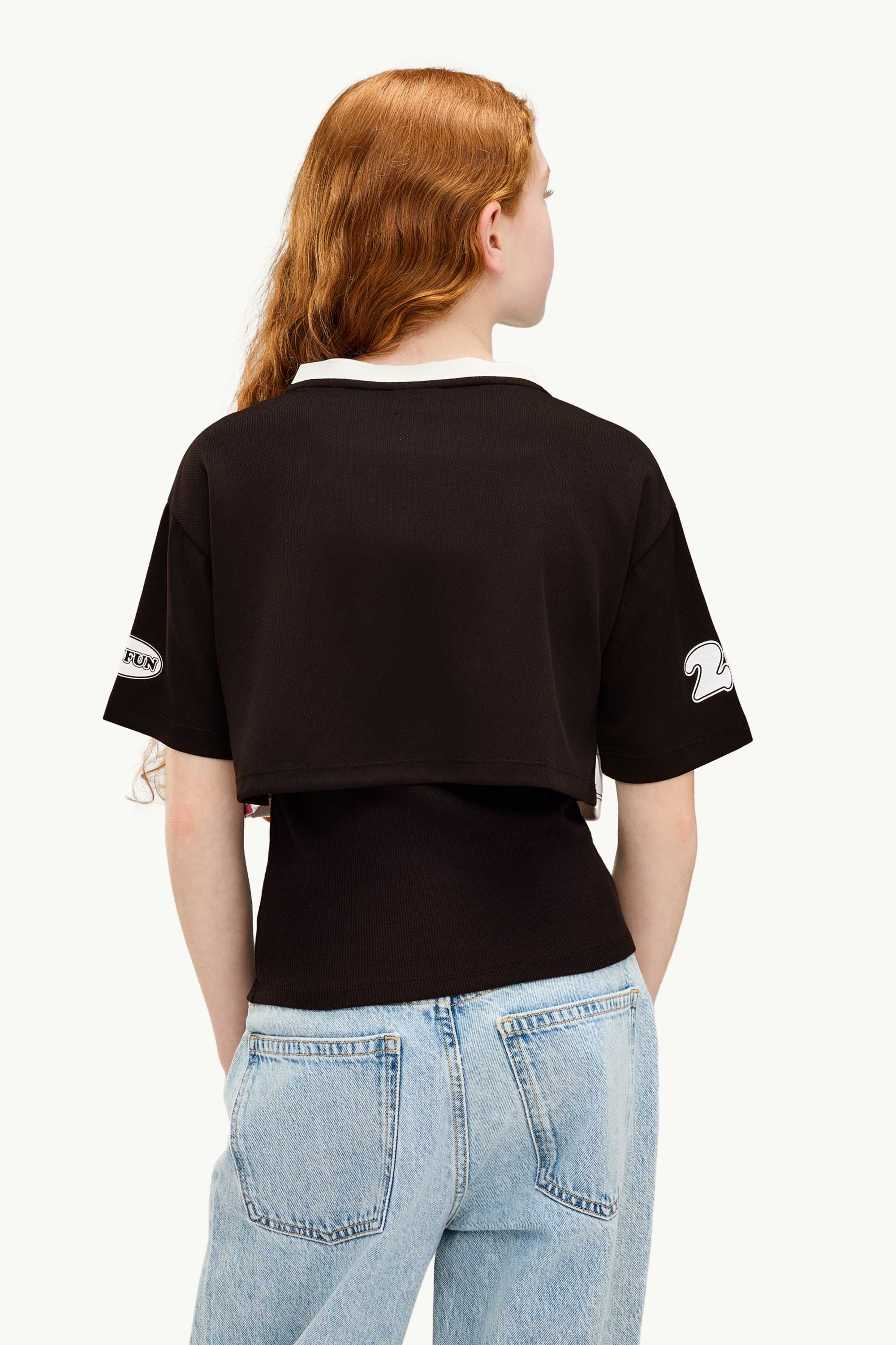 CapyFun - set - short sleeve T-shirt and top - 2 piece white