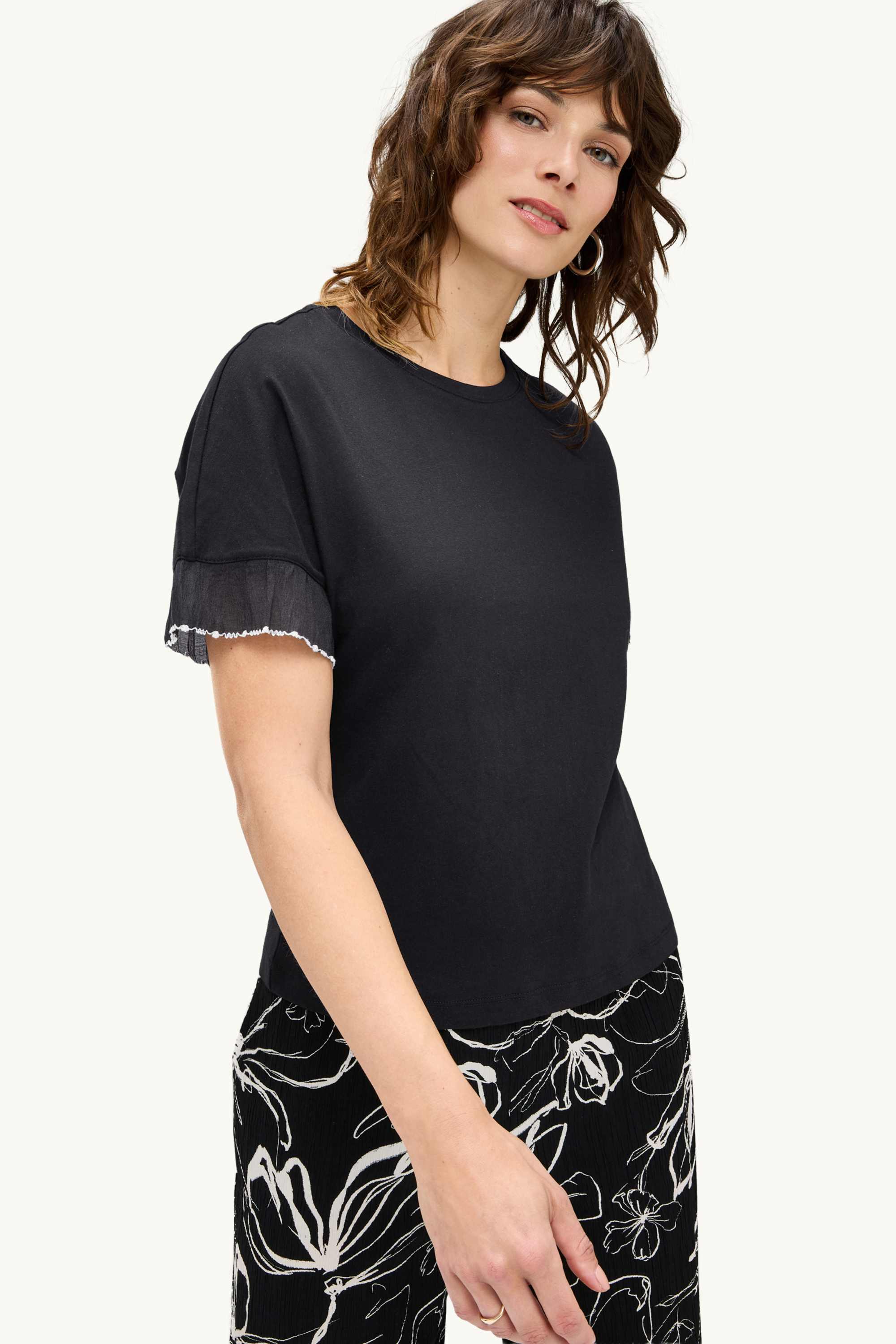 T-shirt - regular fit black