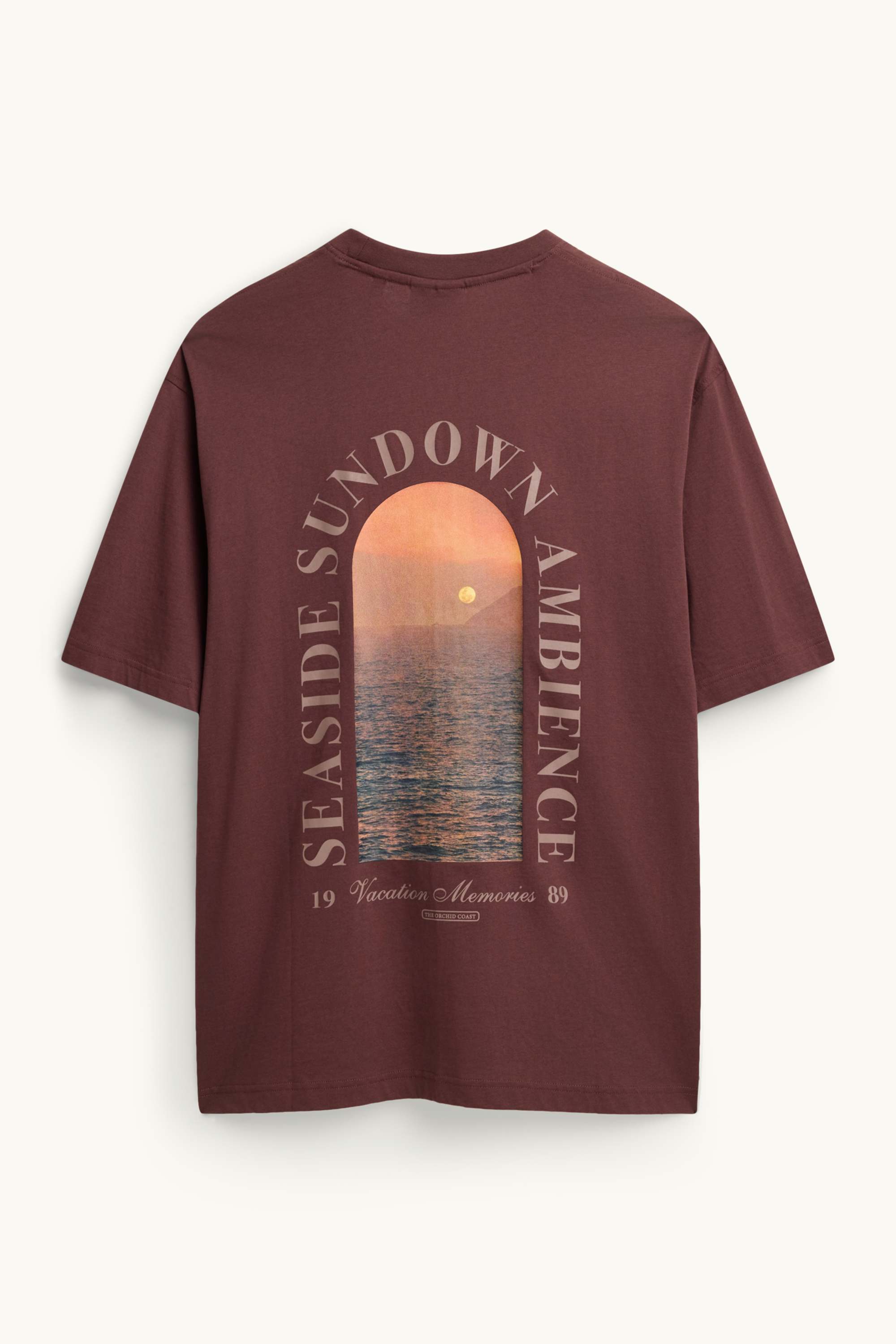 T-shirt - relaxed fit dark brown