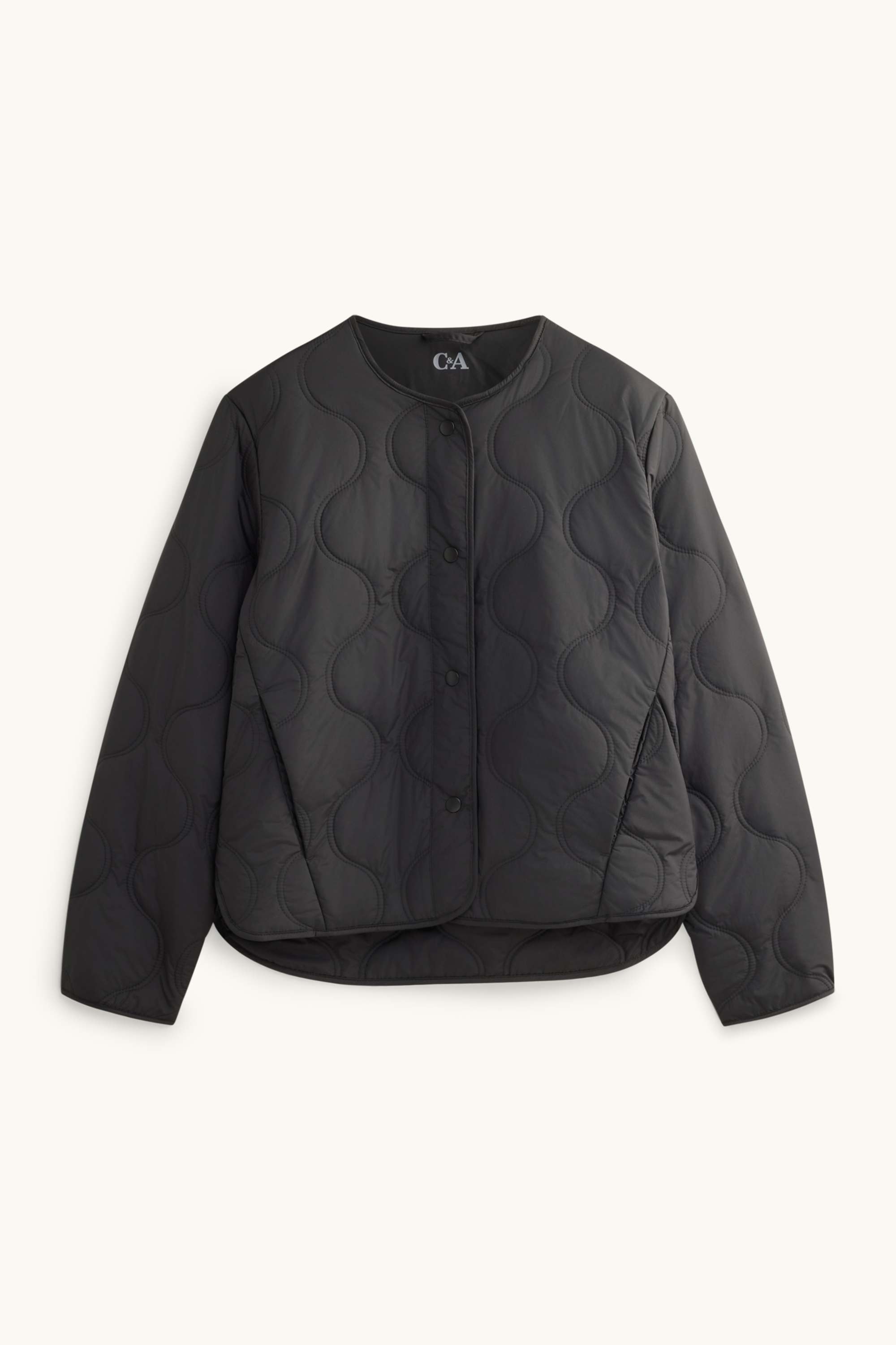 Quilted jacket black