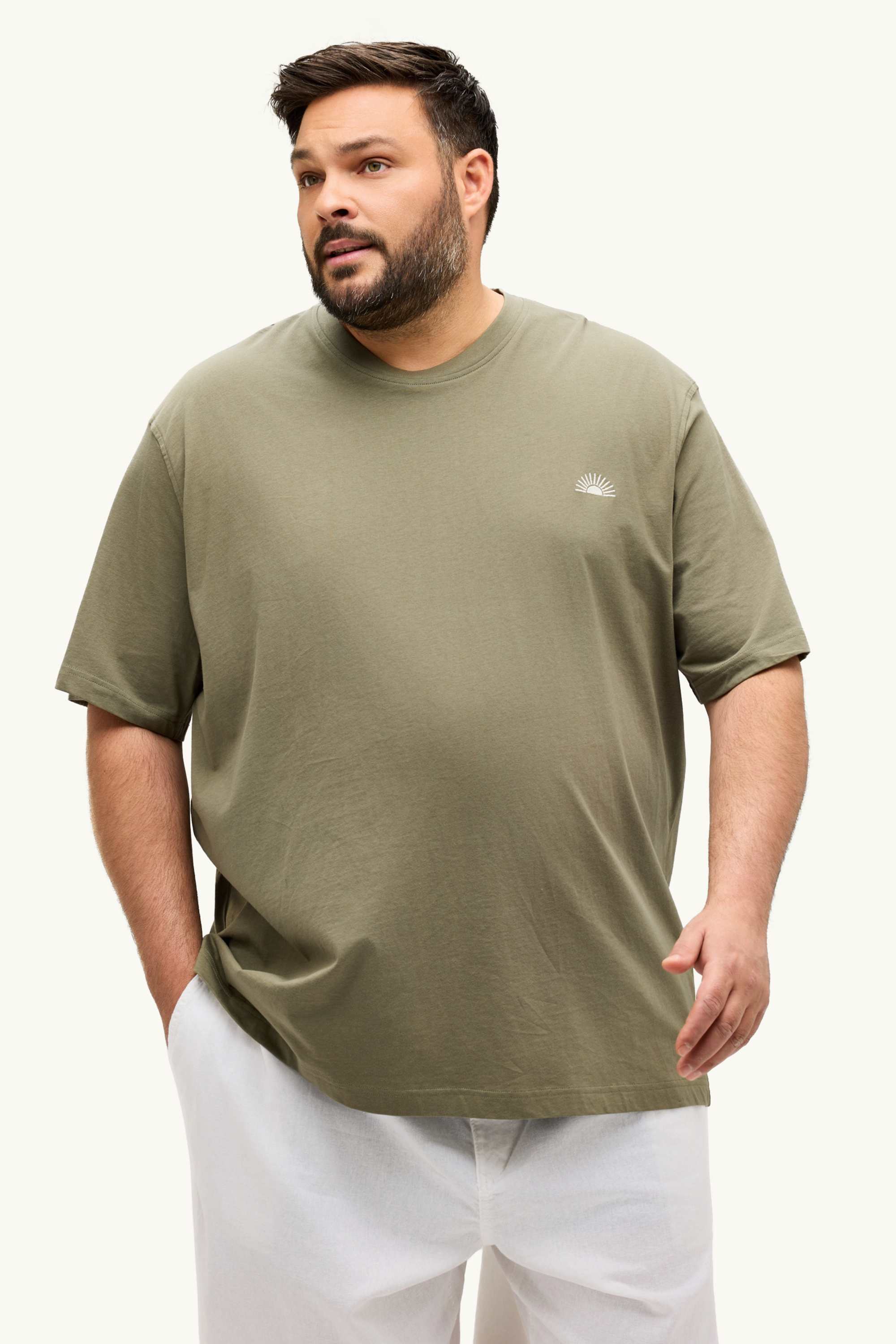 T-shirt - relaxed fit khaki