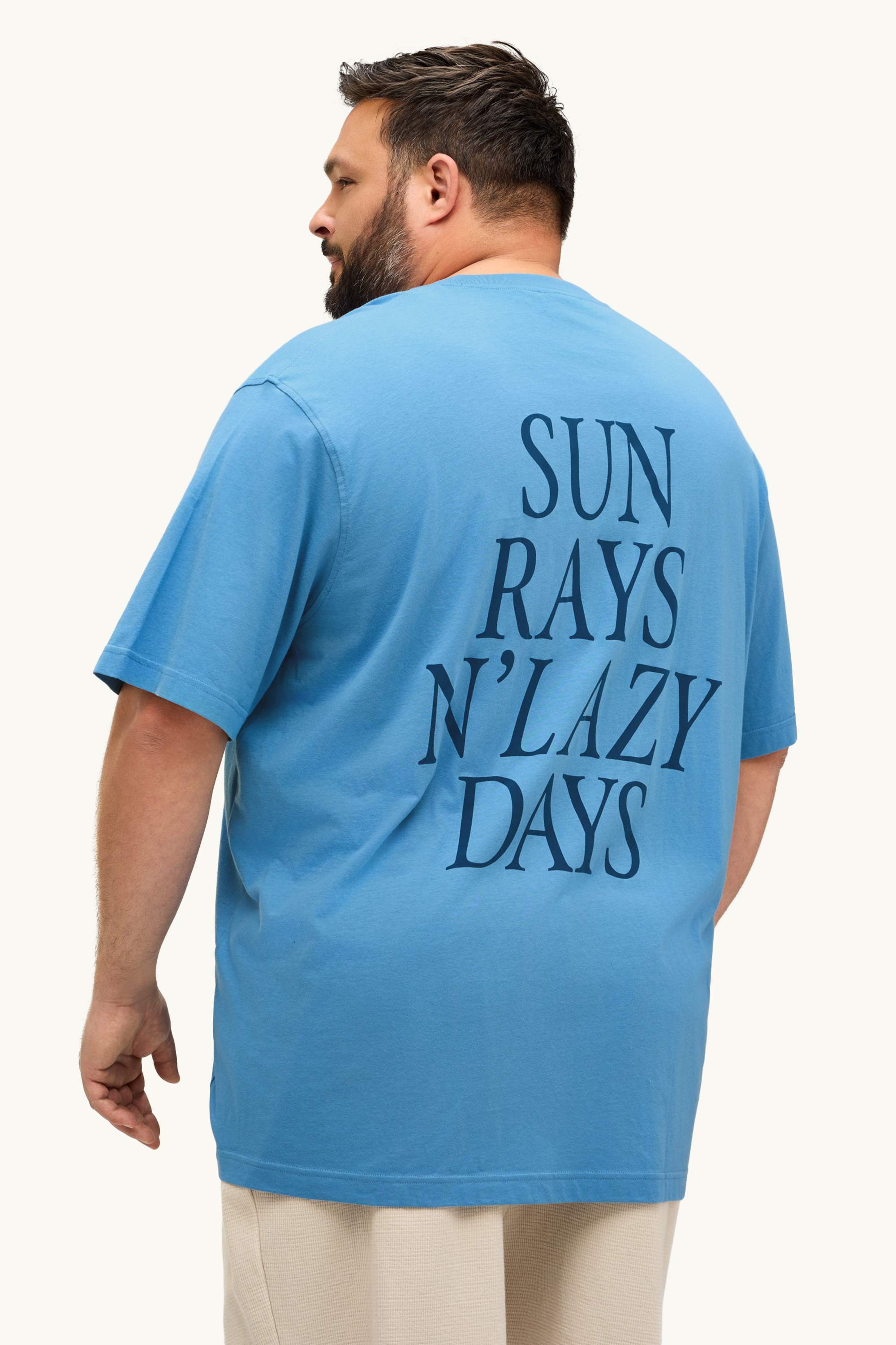 T-shirt - relaxed fit blue