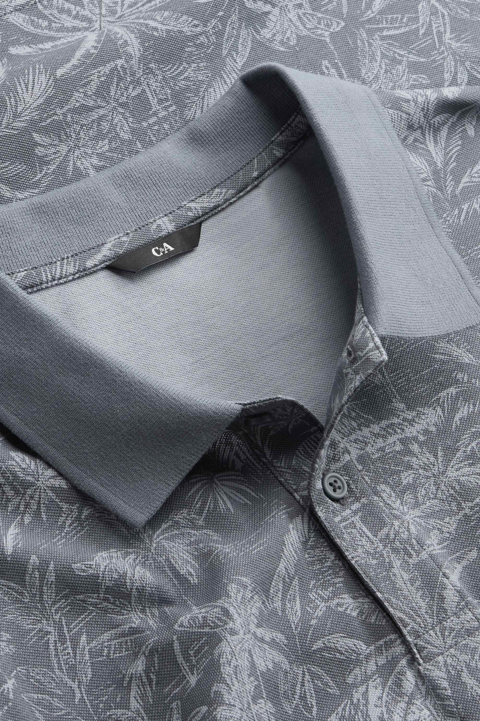 Polo shirt - regular fit gray
