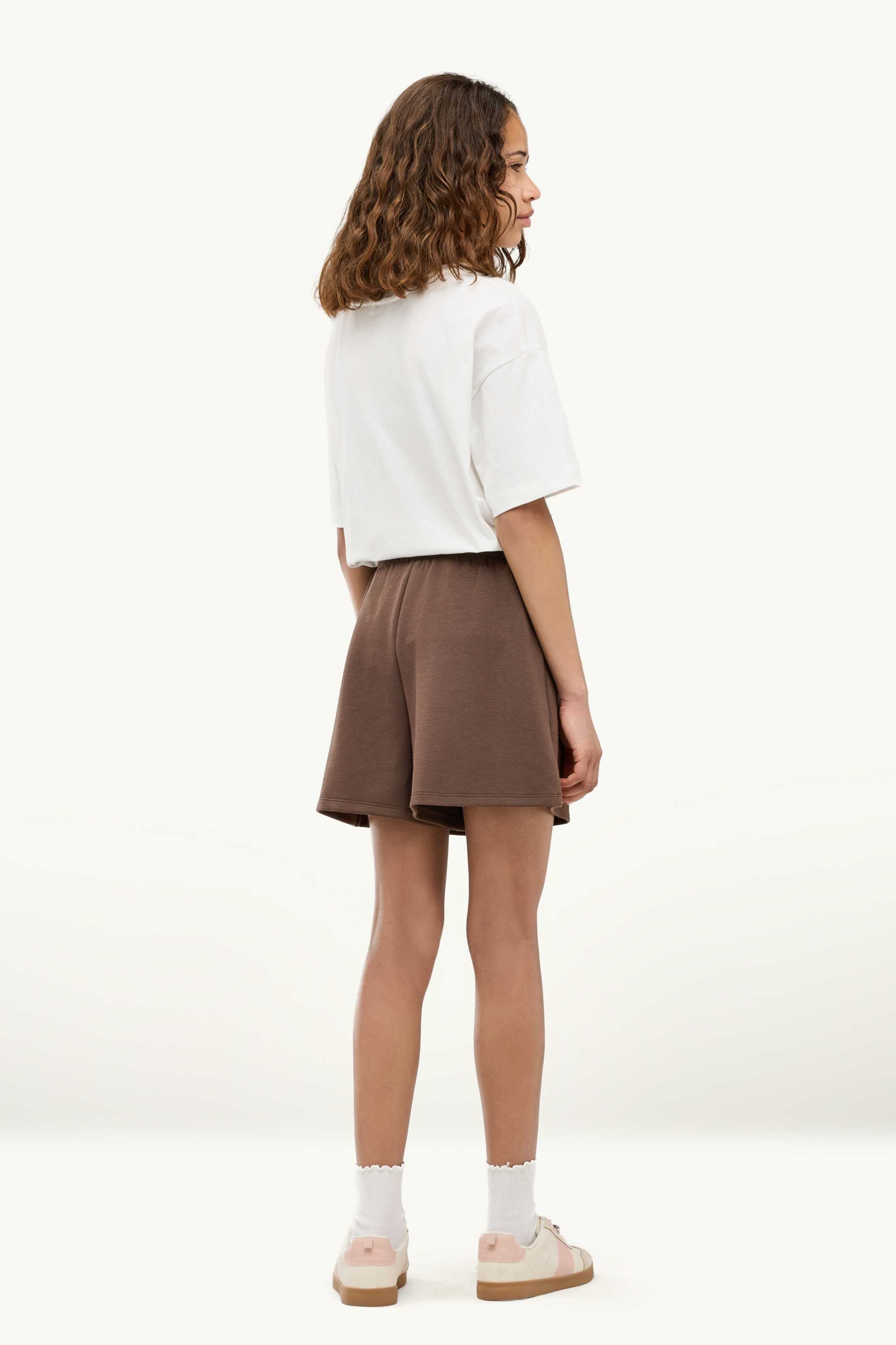 Sweat shorts brown
