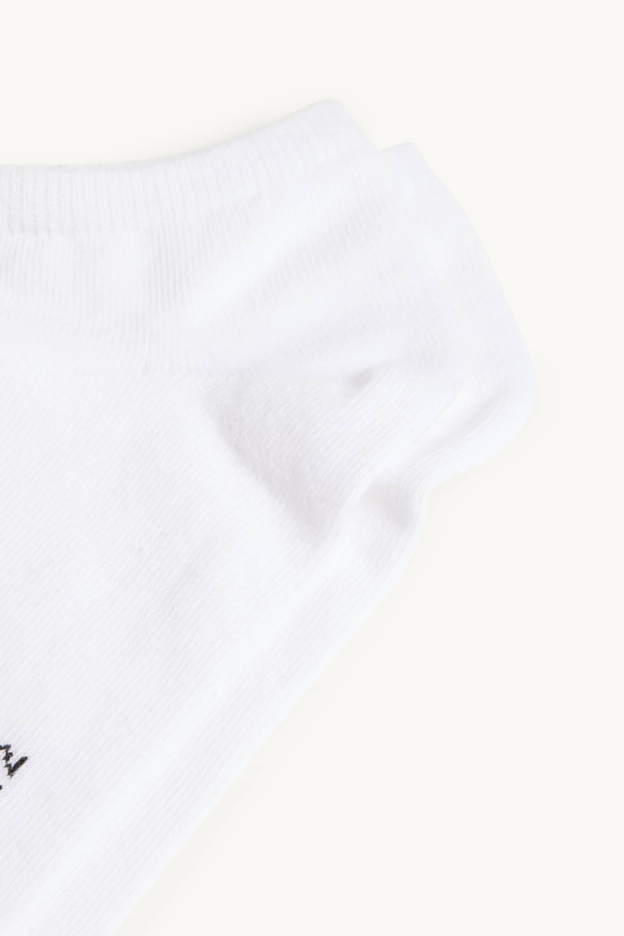 Multipack of 5 - trainer socks white